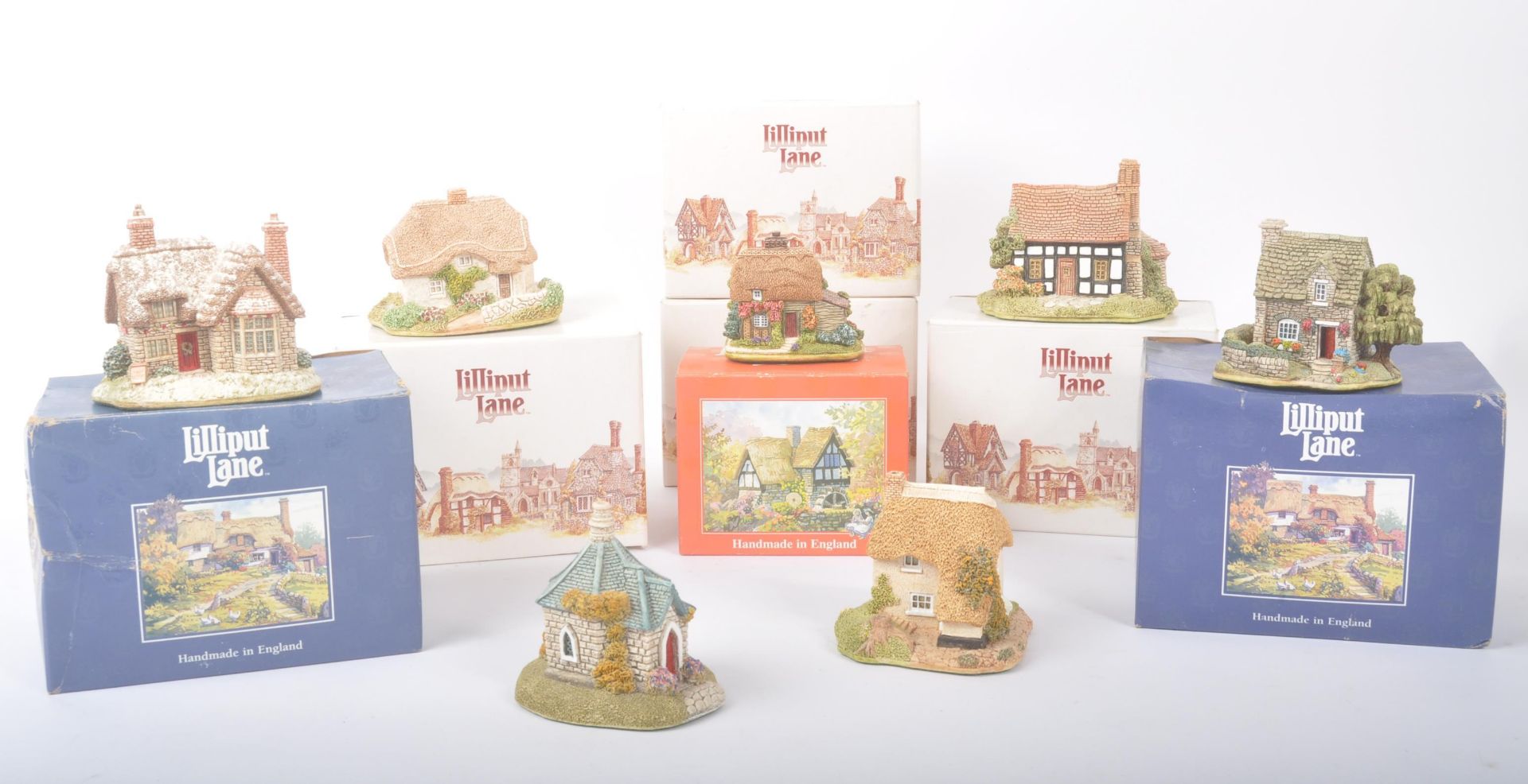 COLLECTION OF SEVEN LILLIPUT LANE COTTAGES