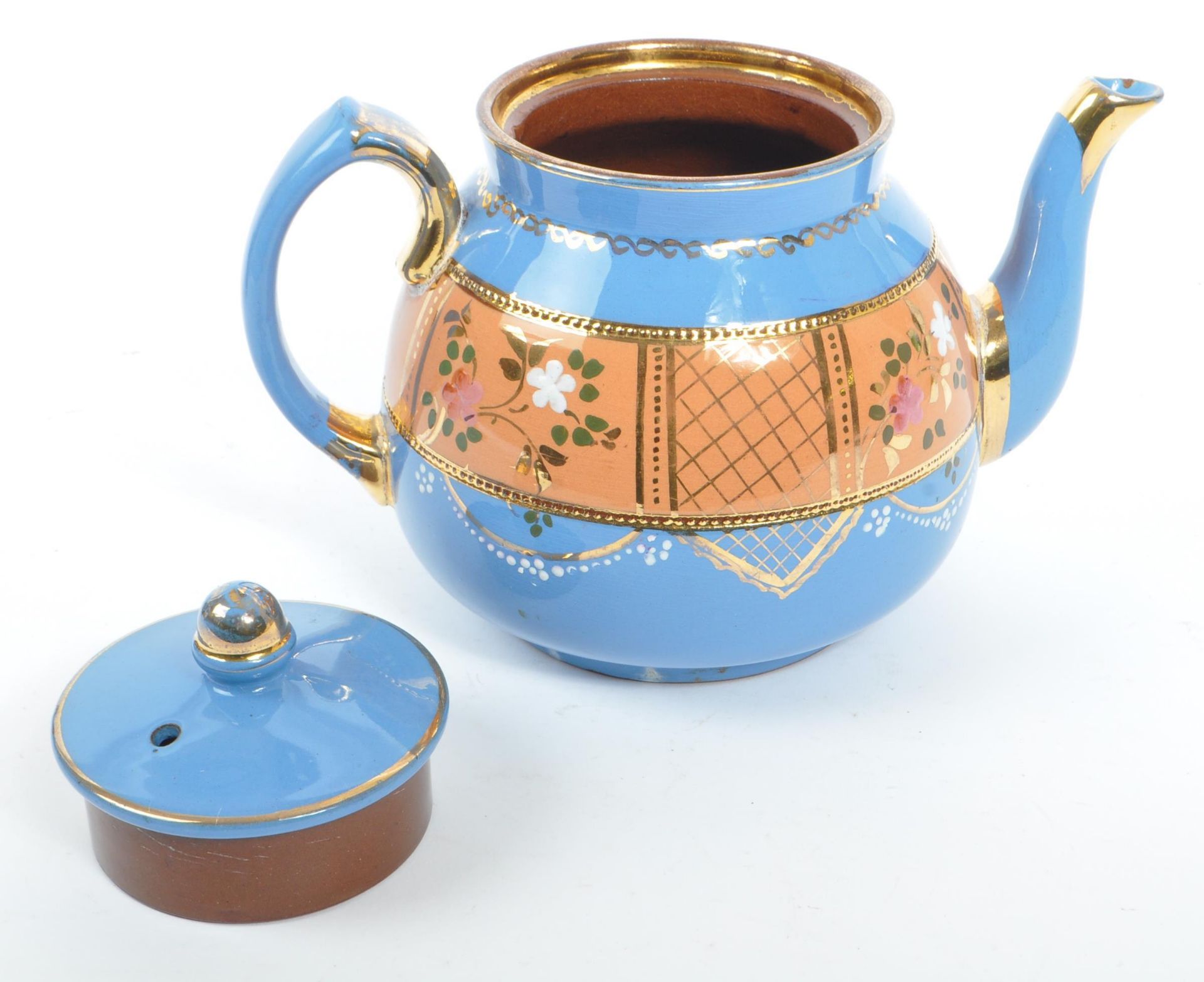 WADES - TWO HAND PAINTED DECORATED CERAMIC TEAPOTS - Bild 4 aus 8