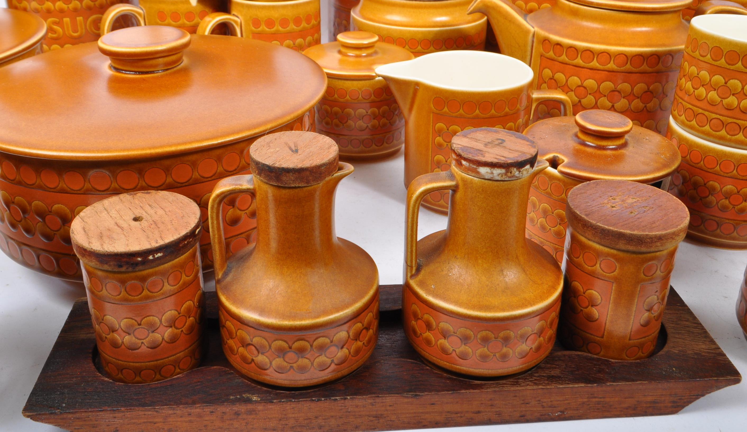 HORNSEA SAFFRON - LARGE COLLECTION OF TEA AND DINNER SERVICE - Image 4 of 8