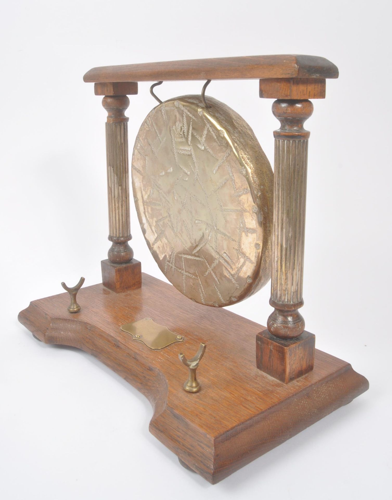 VINTAGE 20TH CENTURY BRASS BURMESE TABLE GONG - Image 4 of 5