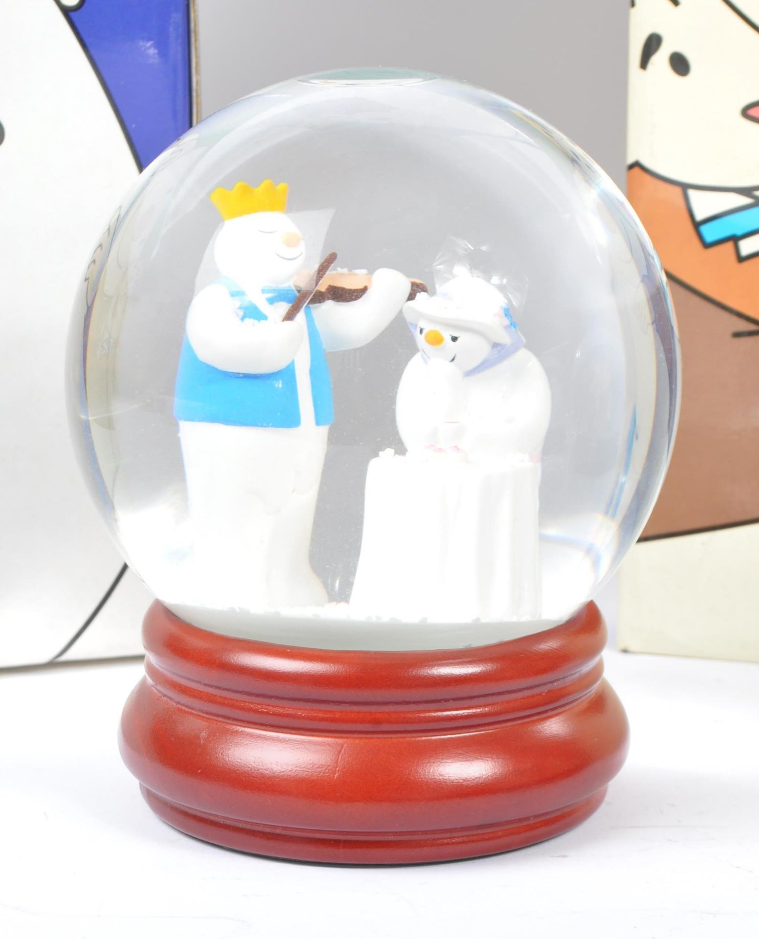 COALPORT CHARACTERS - THE SNOWMAN - THREE SNOW GLOBES - Bild 2 aus 8