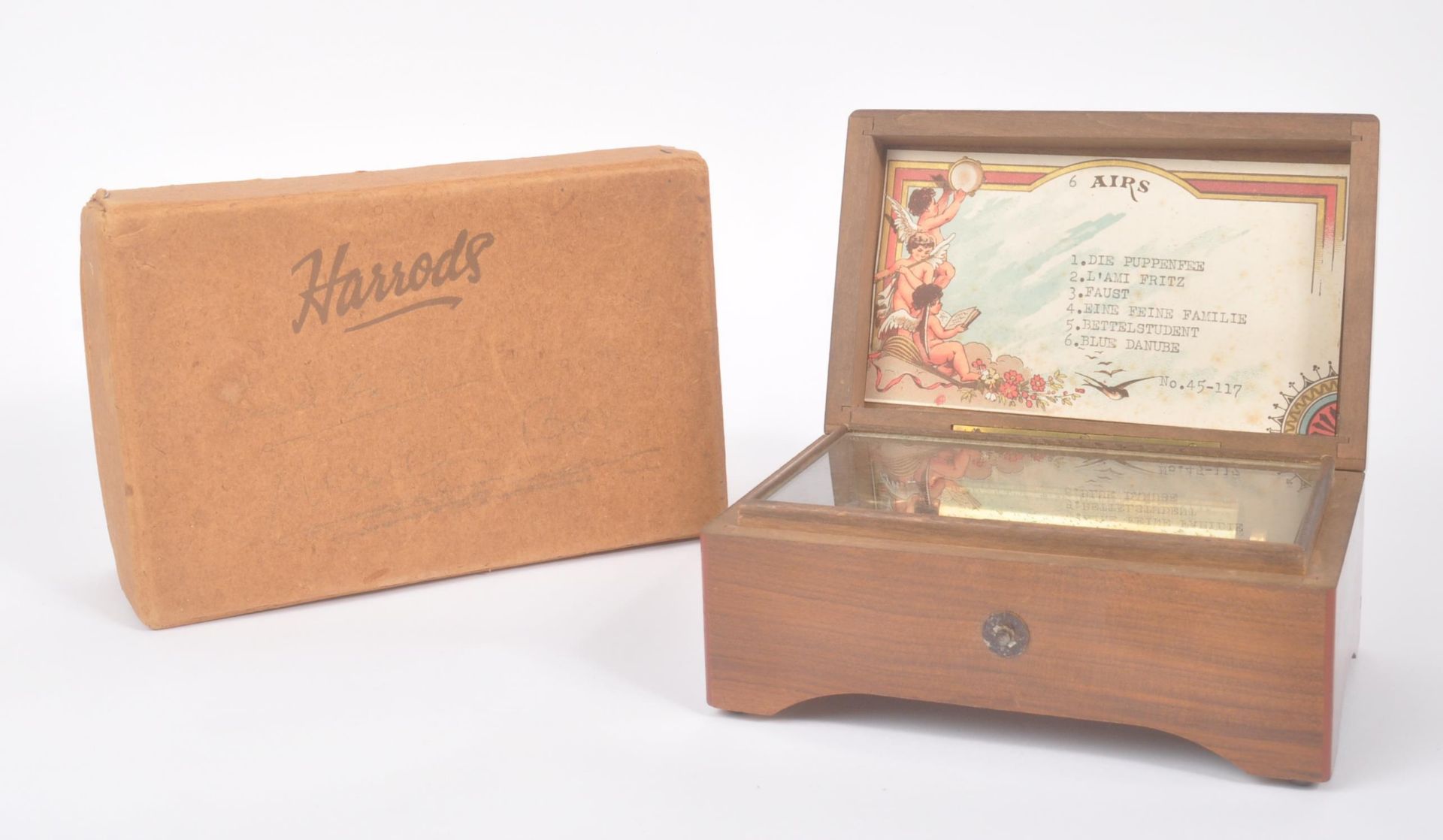 20TH CENTURY HARRODS '6 AIRS' MUSIC BOX - Image 2 of 6