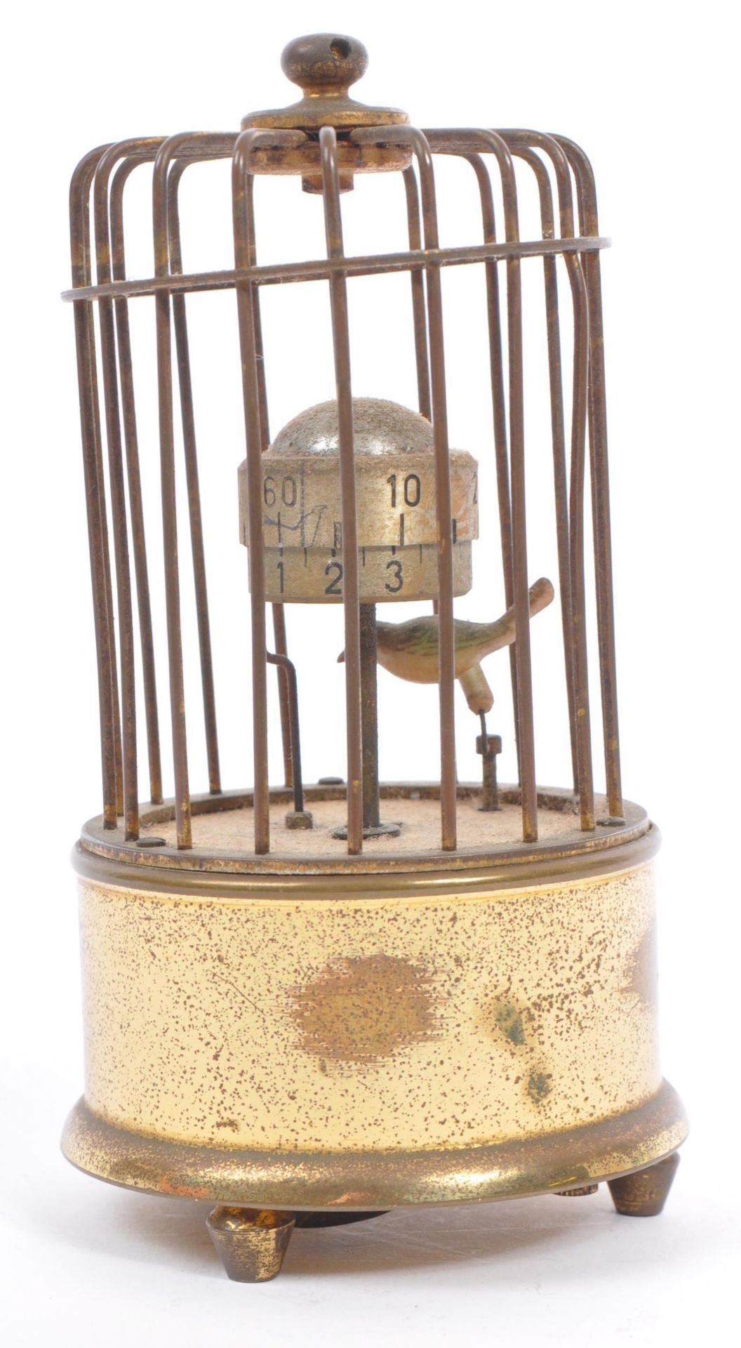 1950S MID CENTURY GERMAN KAISER ORBITAL BIRD CAGE CLOCK - Image 3 of 6