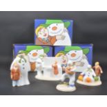 COALPORT CHARACTERS - THE SNOWMAN - PORCELAIN FIGURINES