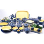 LARGE QUANTITY OF DENBY "CORNFLOWER BLUE" DINNERWARE