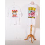 FORMULA ONE INTEREST - X2 VINTAGE AUSTRALIAN GP TSHIRTS