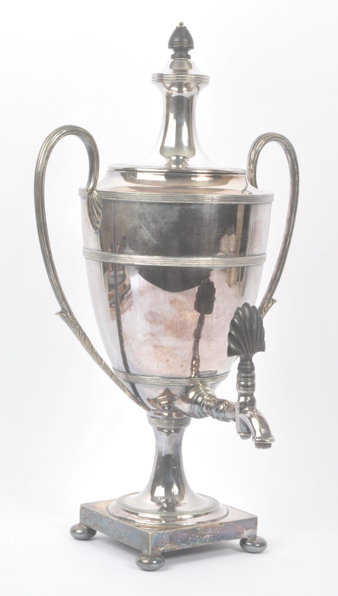 20TH CENTURY DECO SILVER PLATED SAMOVAR