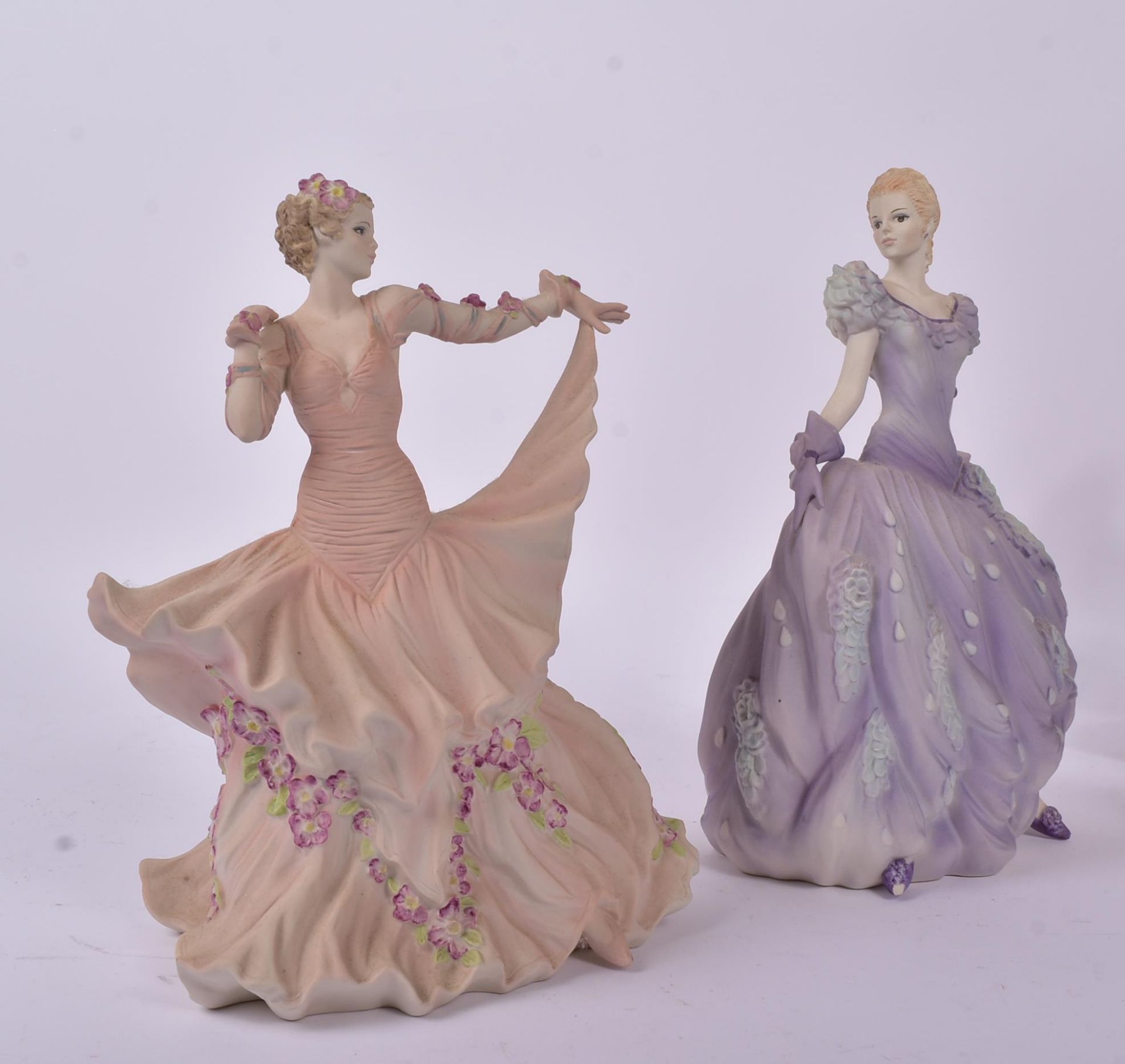 COALPORT DANBURY MINT - FOUR ROMANTIC VOYAGES FIGURES - Bild 2 aus 8