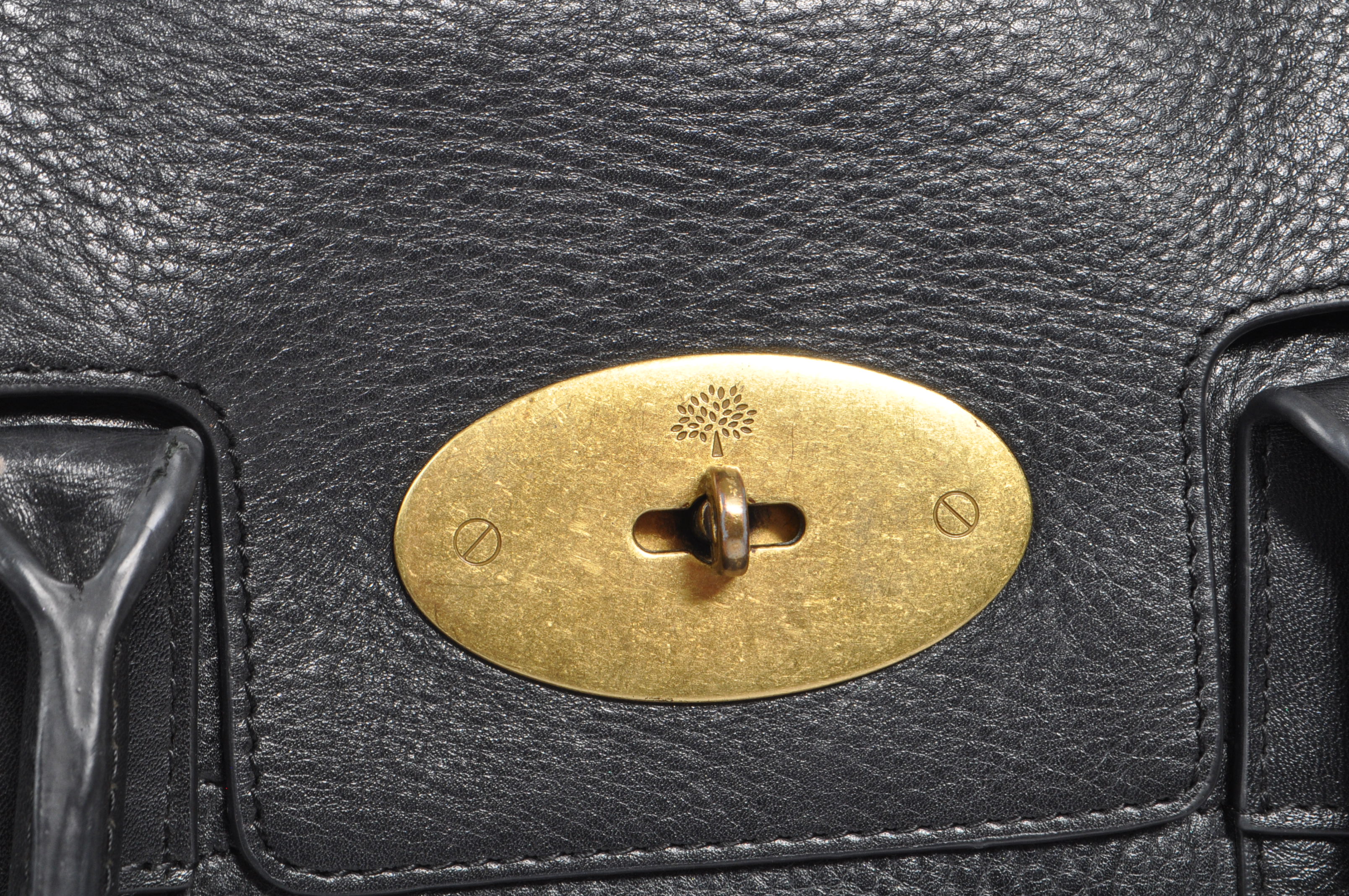 MULBERRY - CONTEMPORARY BAYSWATER LEATHER HANDBAG - Image 2 of 7