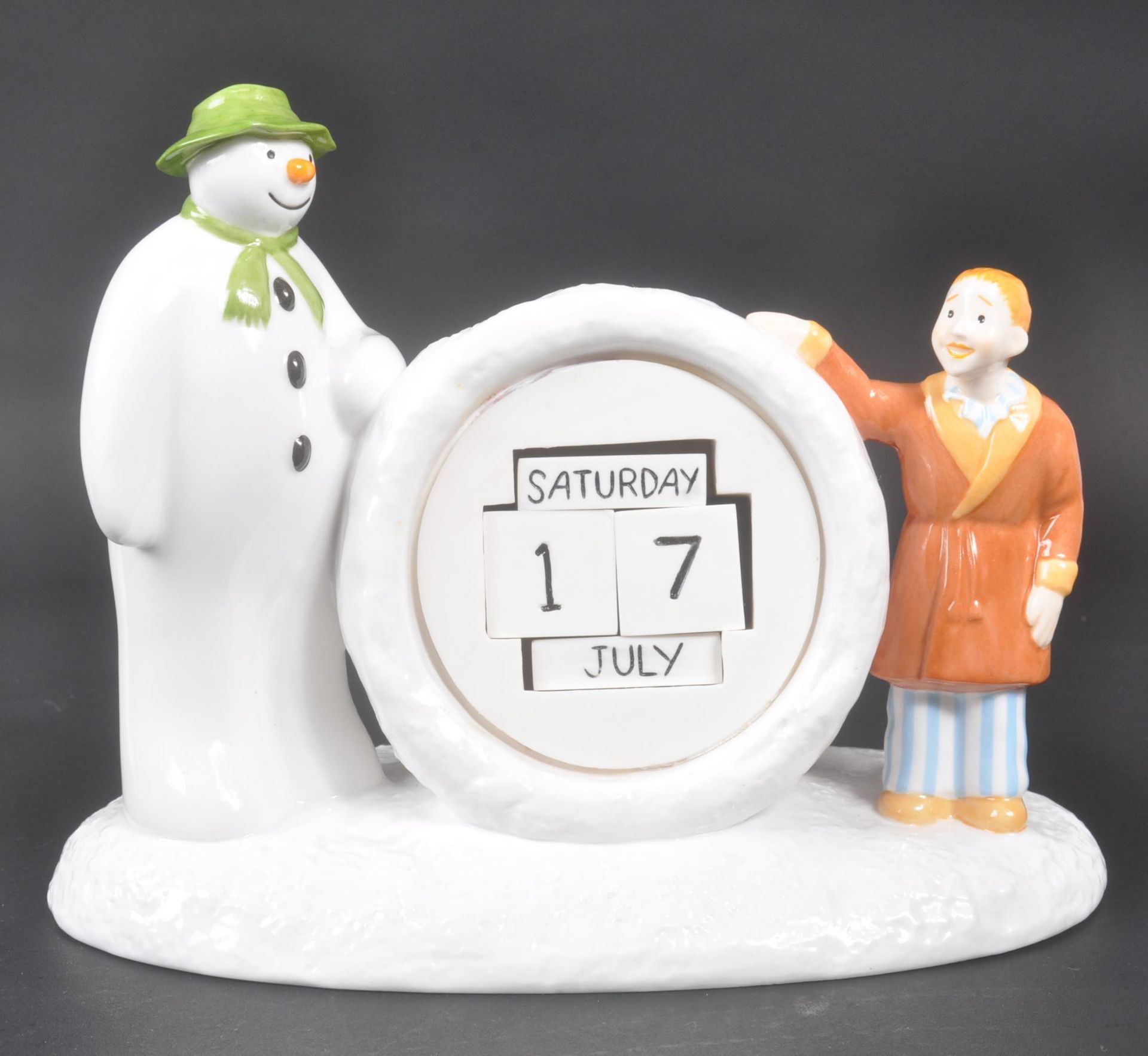 COALPORT CHARACTERS - THE SNOWMAN - FOUR PORCELAIN FIGURES - Bild 3 aus 4