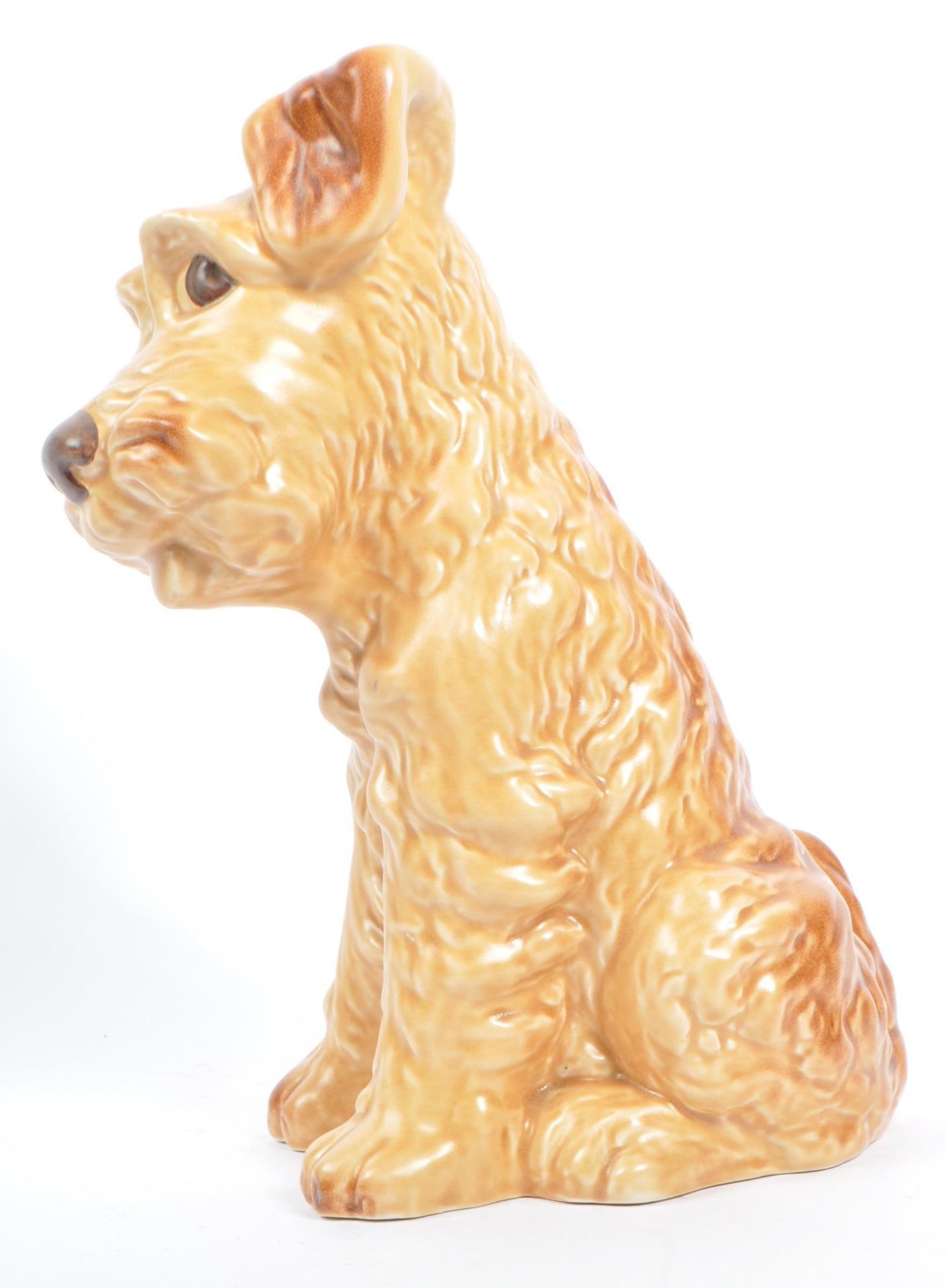 SYLVAC - LARGE MID CENTURY CERAMIC SYLVAC TERRIER DOG - Bild 5 aus 7