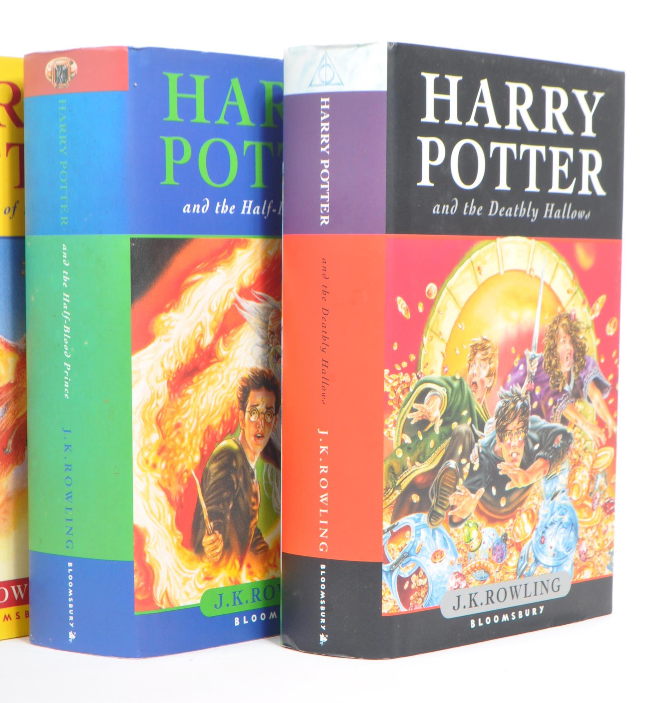 J K ROWLING - HARRY POTTER - BLOOMSBURY HARDBACK BOOK SERIES - Image 4 of 8