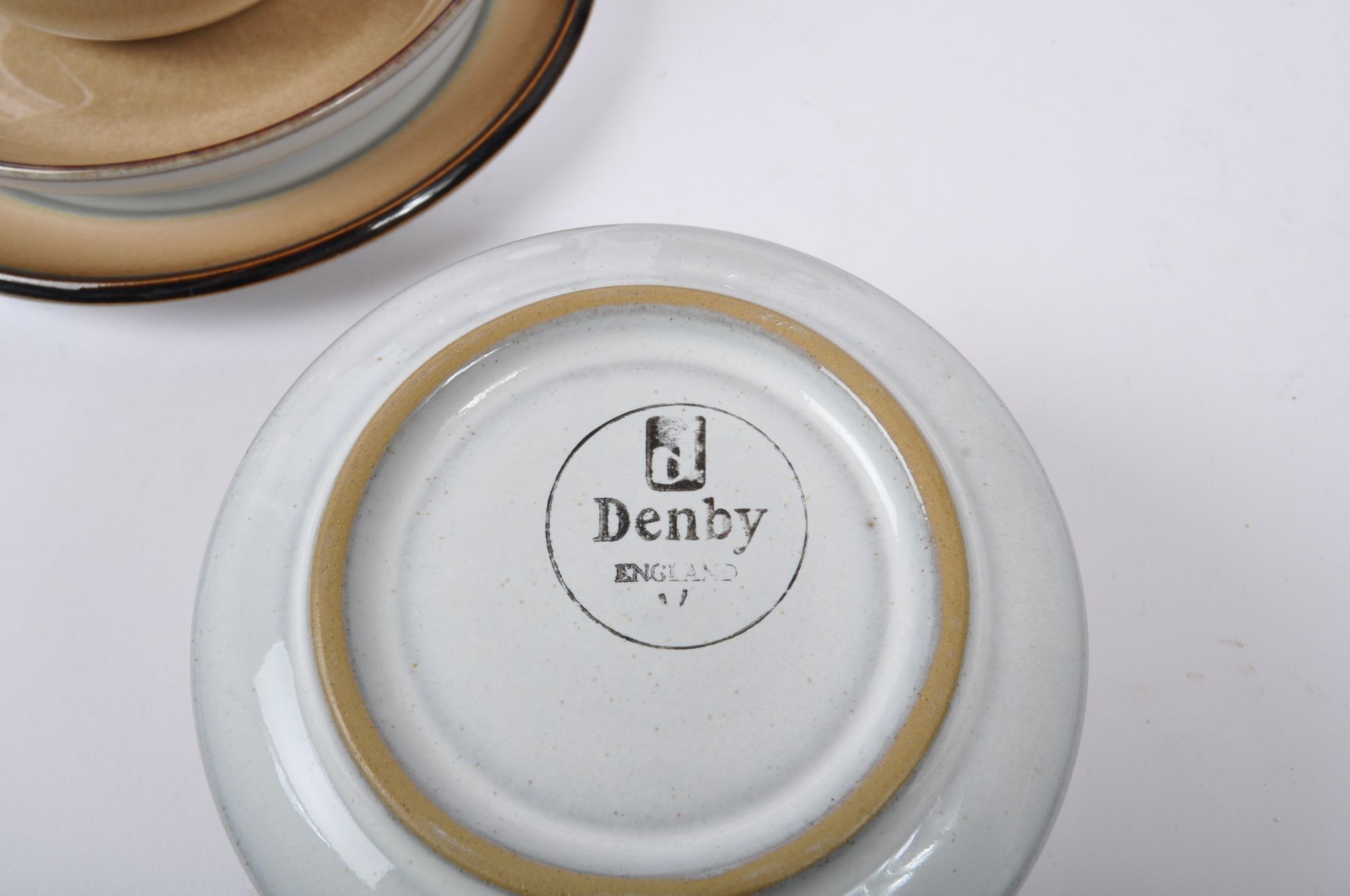 DENBY POTTERY - 1980S STONEWARE COUNTRY CUISINE TEA SERVICE - Bild 5 aus 5