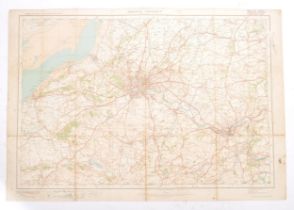 1922 ORDNANCE SURVEY ONE INCH OF BRISTOL DISTRICT MAP