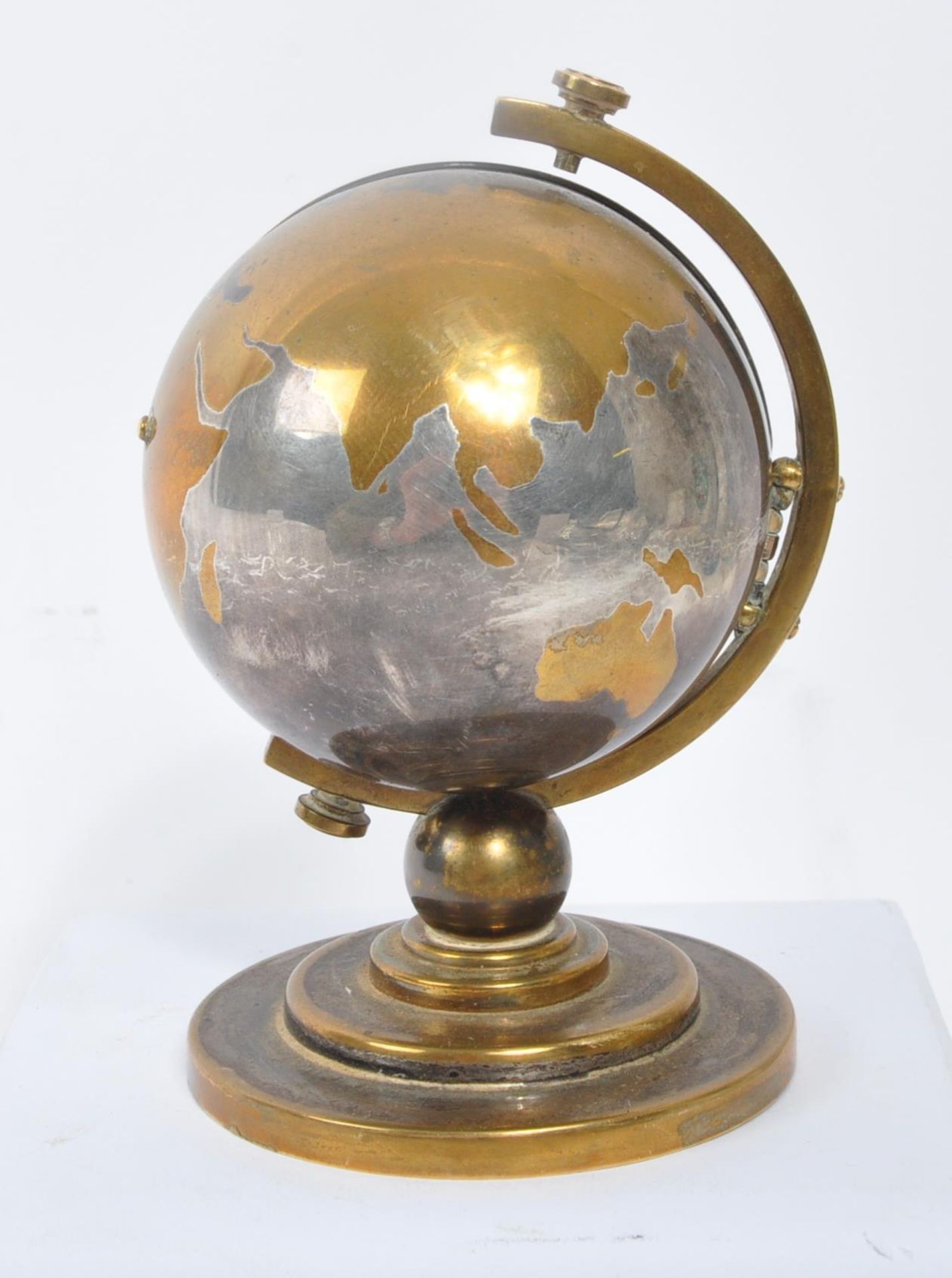 EUROPA - SEVEN JEWELS - VINTAGE 20TH CENTURY GLOBE CLOCK - Image 5 of 5