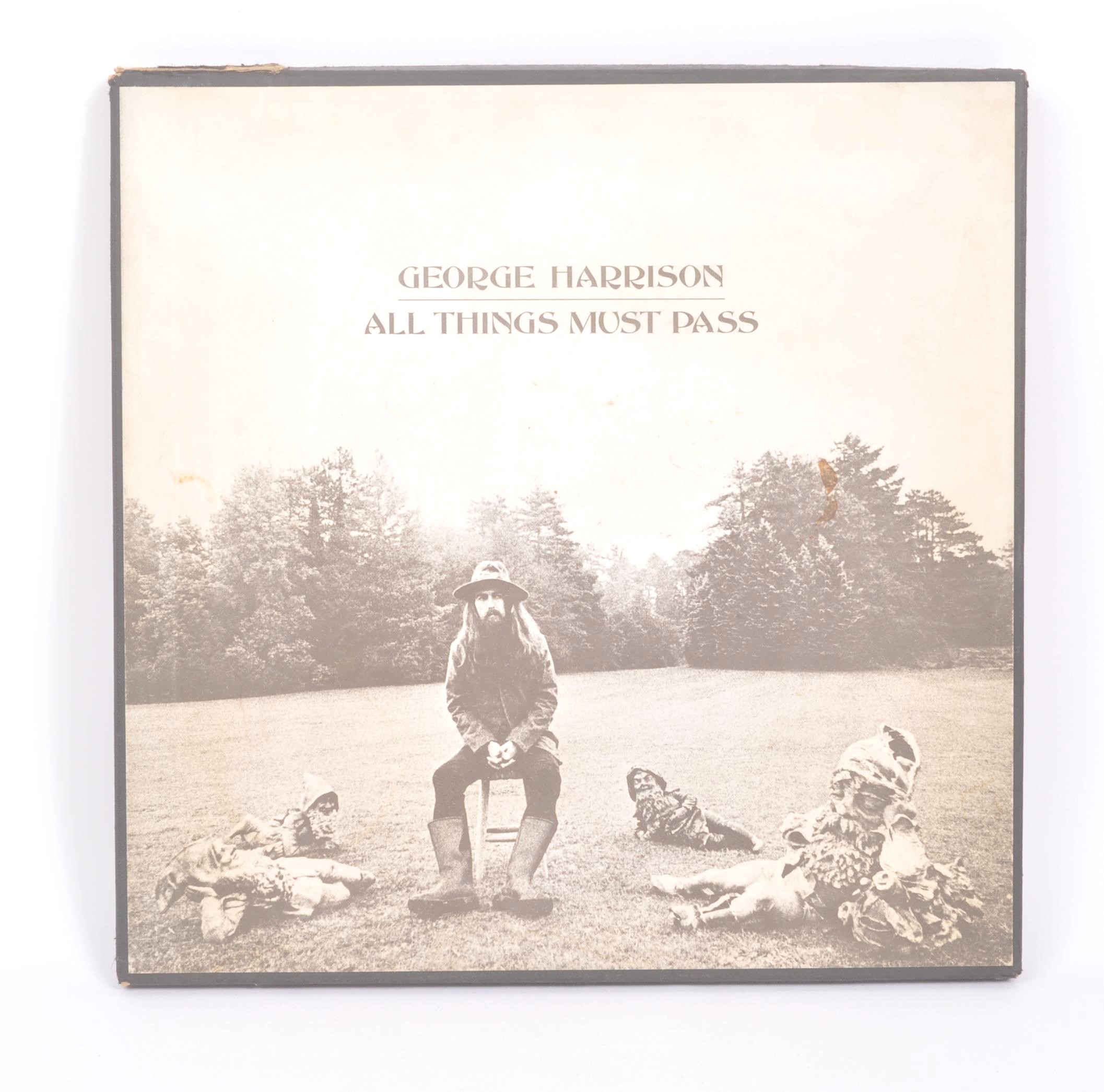 GEORGE HARRISON - ALL THINGS MUST PASS LP VINYL RECORD
