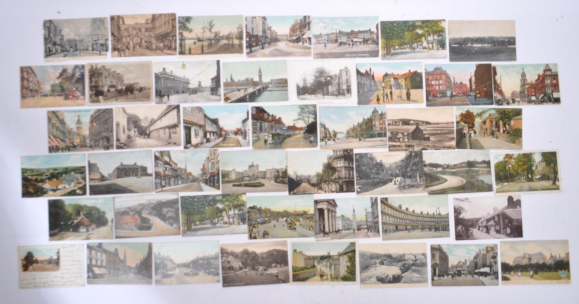 EXTENSIVE UNSORTED EDWARDIAN TOPOGRAPHICAL POSTCARDS - Bild 11 aus 23