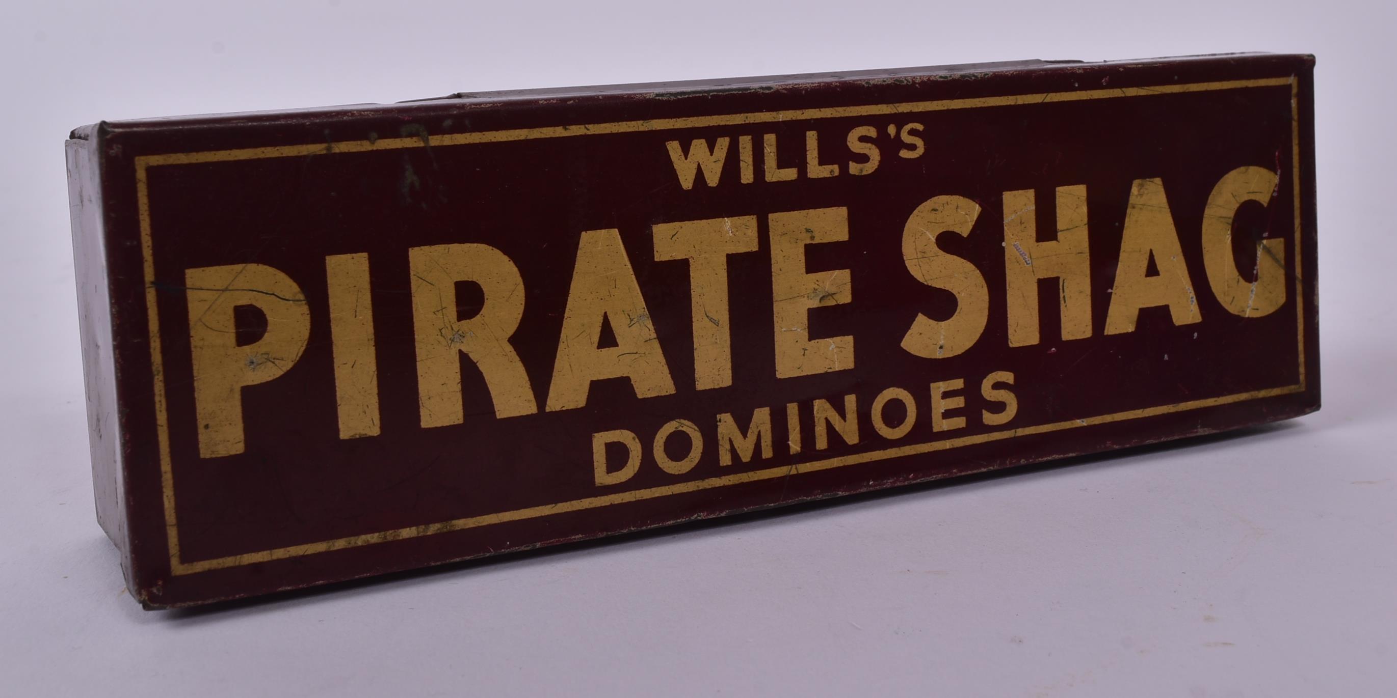 WILL'S PIRATE SHAG DOMINOES IN TIN BOX - Image 2 of 5