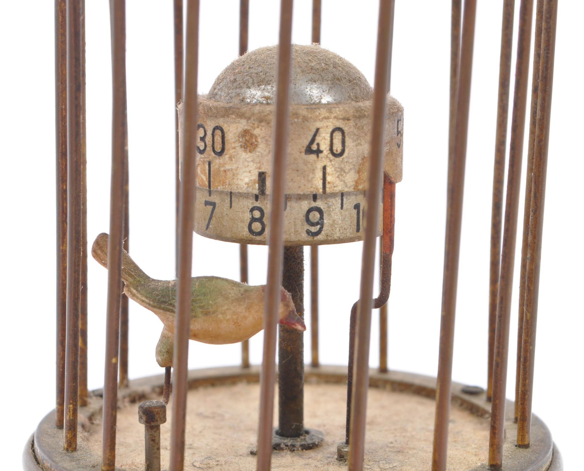 1950S MID CENTURY GERMAN KAISER ORBITAL BIRD CAGE CLOCK - Bild 5 aus 6