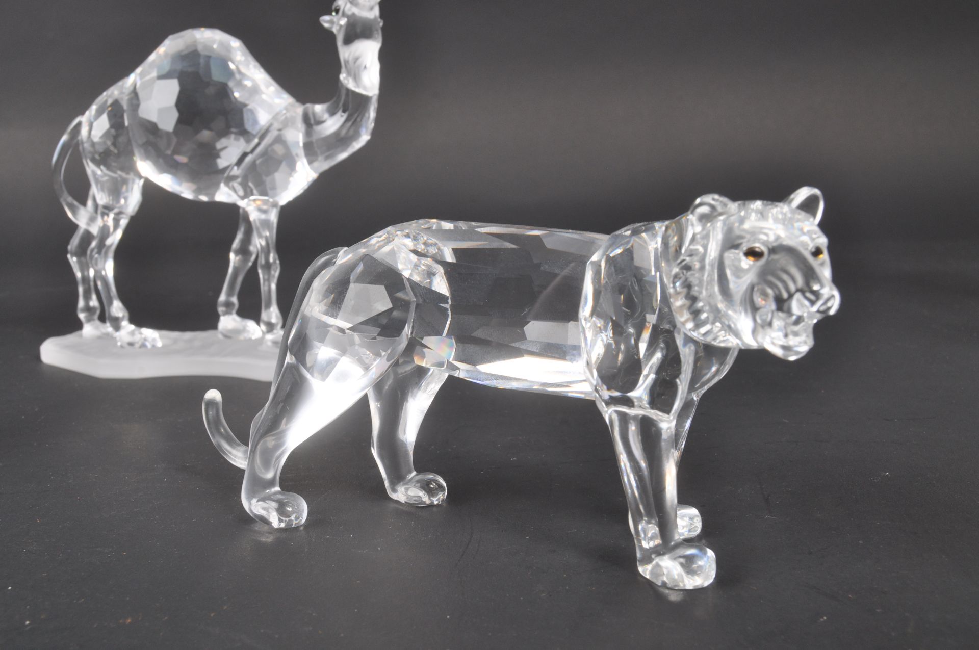 SWAROVSKI - FIVE SILVER CRYSTAL ANIMAL FIGURES - Bild 6 aus 9