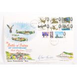 DOUGLAS BADER - BATTLE OF BRITAIN FIRST DAY COVER