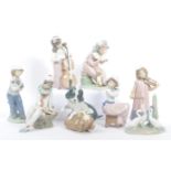 COLLECTION OF VARIOUS NAO / LLADRO SPANISH PORCELAIN FIGURINES