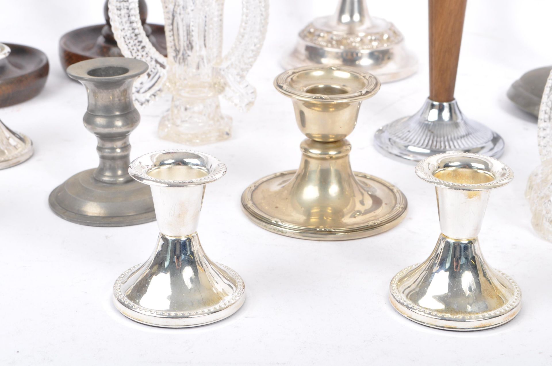 COLLECTION OF 20TH CENTURY CANDLESTICKS - Image 2 of 7