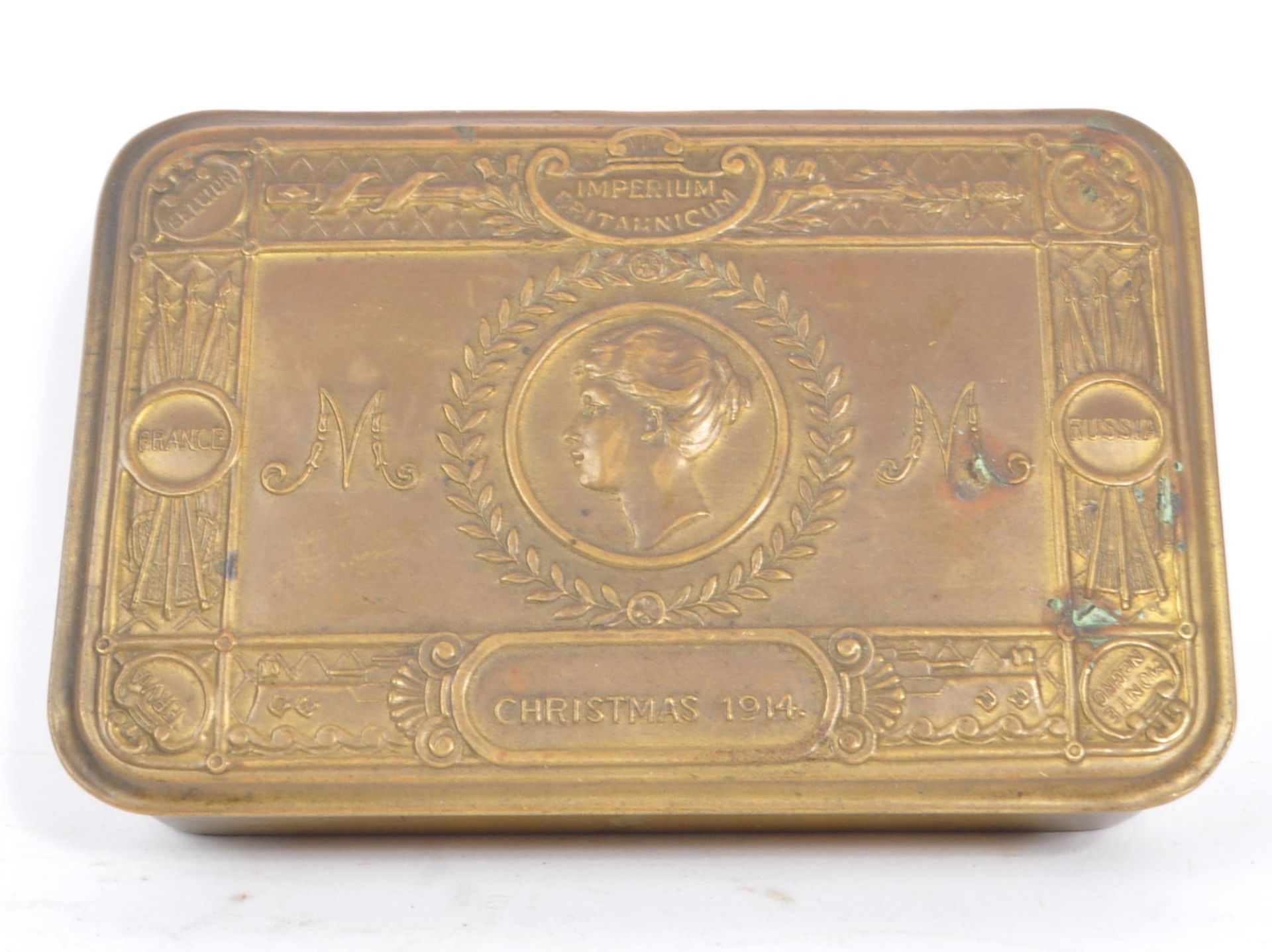 1914 PRINCESS MARY CHRISTMAS FUND GIFT TIN