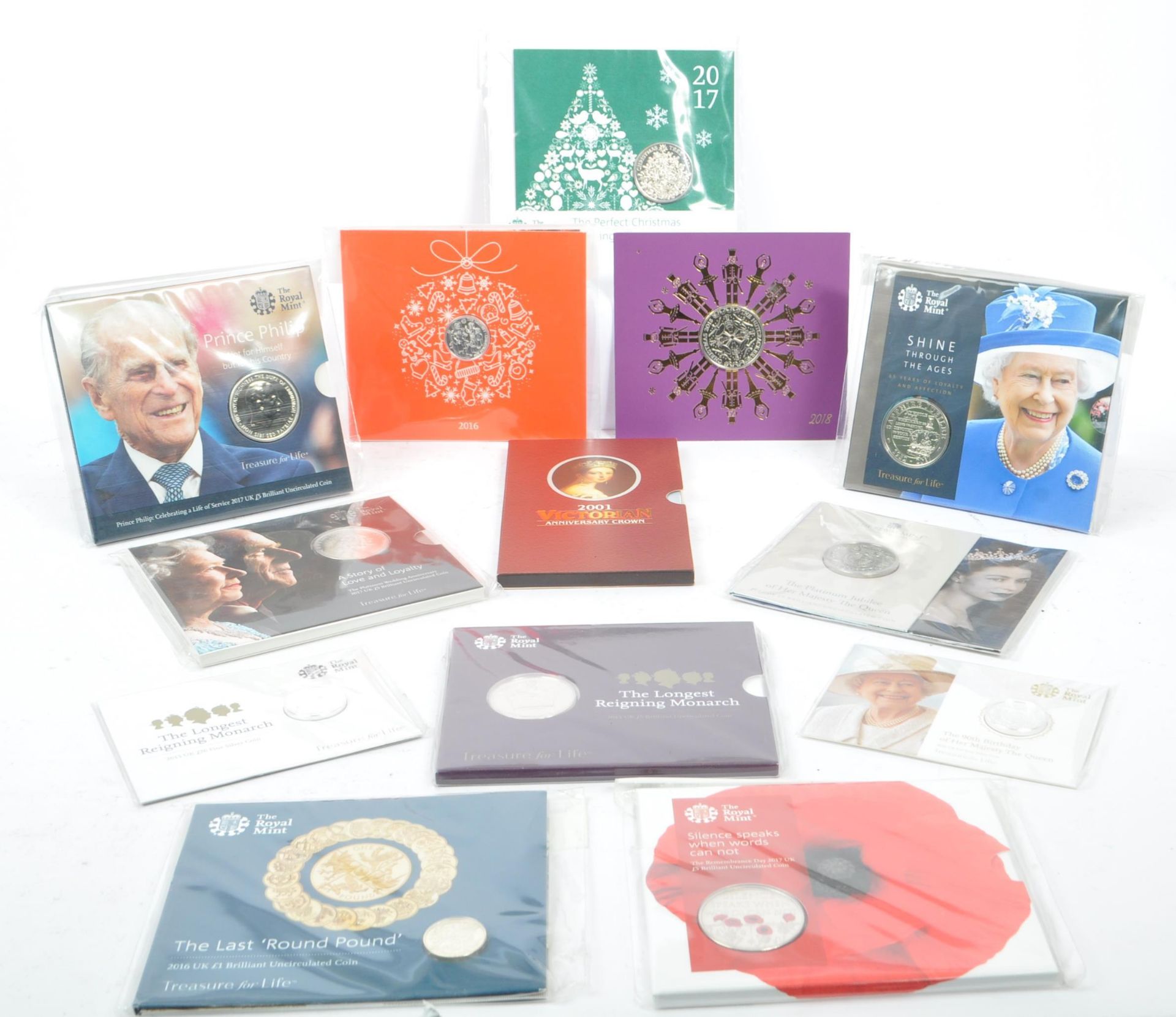 COLLECTION OF 21ST CENTURY PROOF COIN PACKS