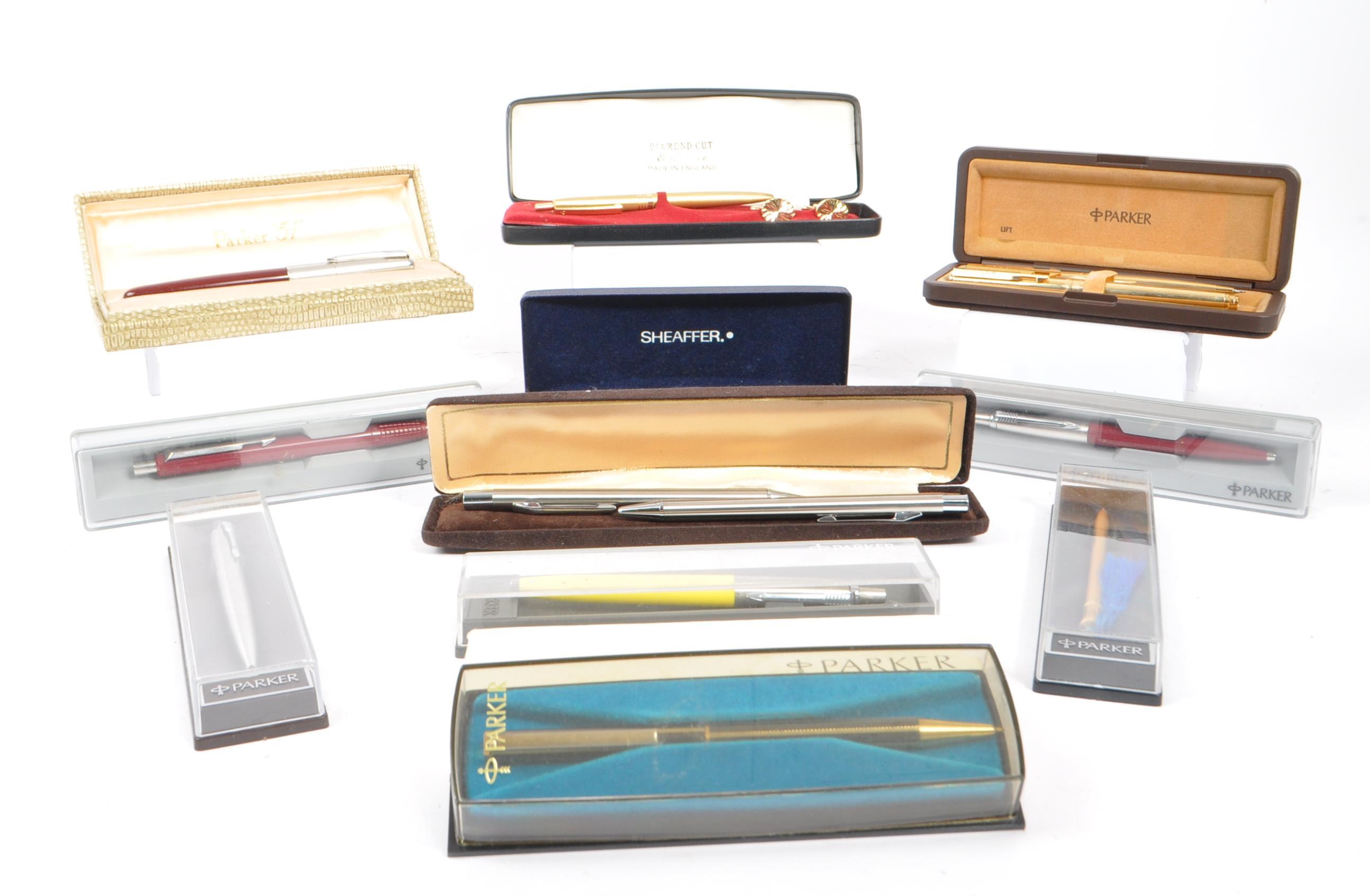 PARKER - COLLECTION OF ELEVEN BOXED PENS