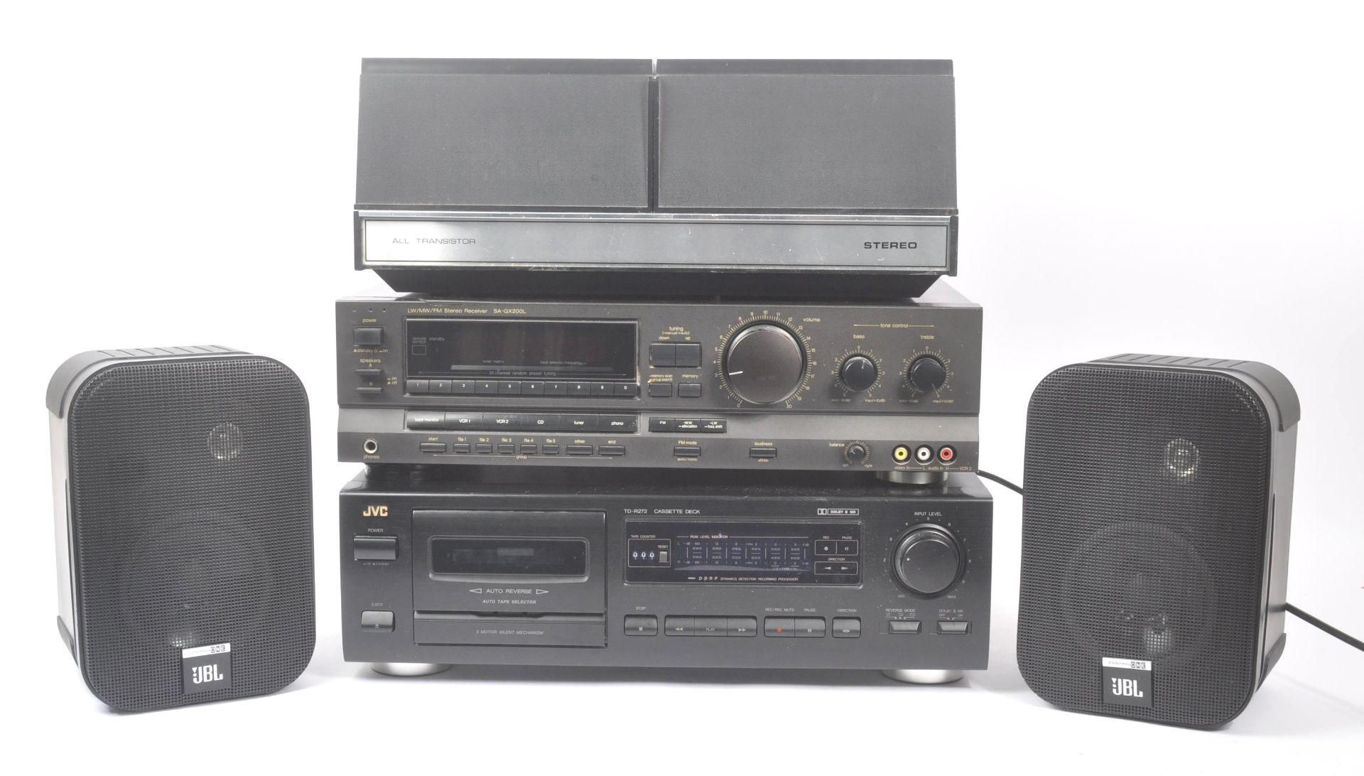 TECHNICS / JVC / PHILIPS - 20TH CENTURY STEREO HI-FI EQUIPMENT