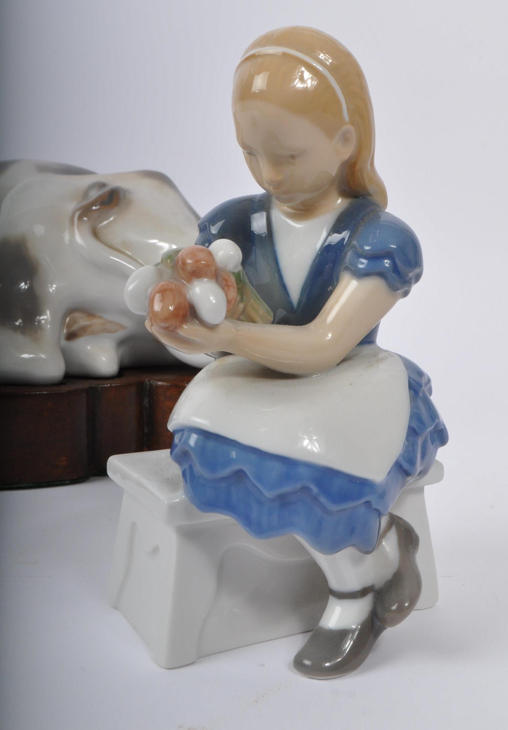 ROYAL COPENHAGEN - COLLECTION OF PORCELAIN FIGURINES - Image 2 of 7