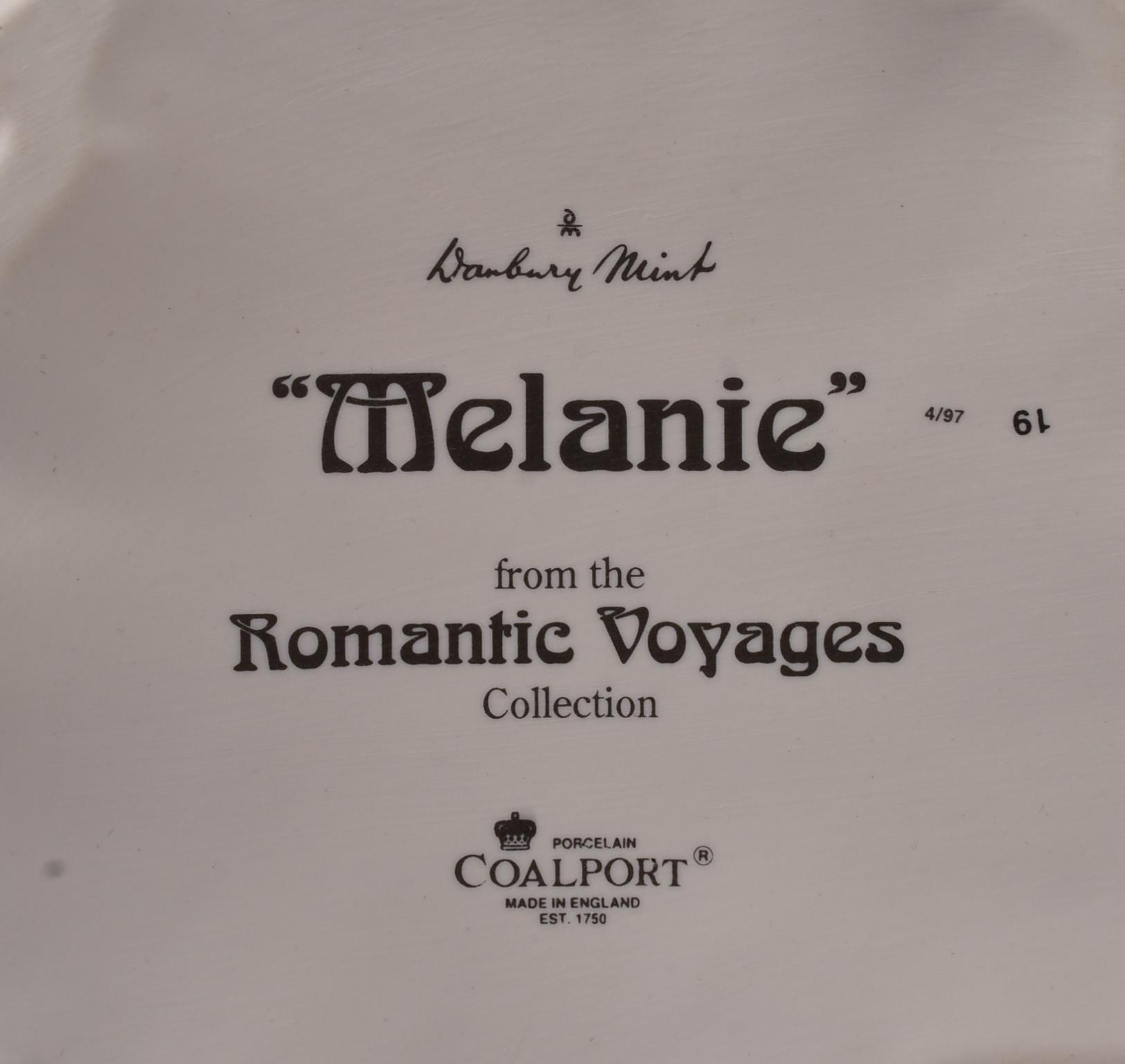 COALPORT DANBURY MINT - FOUR ROMANTIC VOYAGES FIGURES - Image 5 of 8