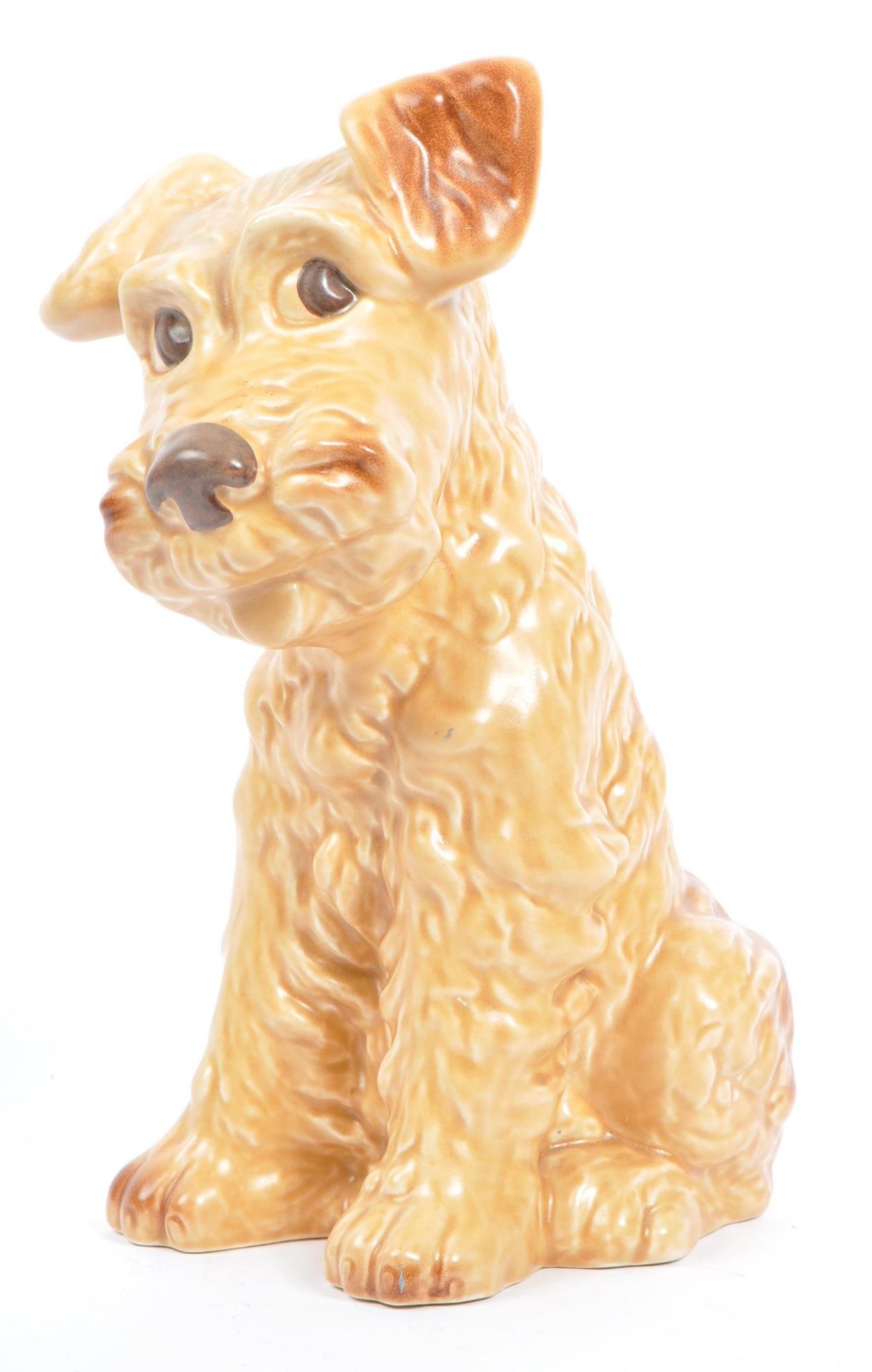 SYLVAC - LARGE MID CENTURY CERAMIC SYLVAC TERRIER DOG