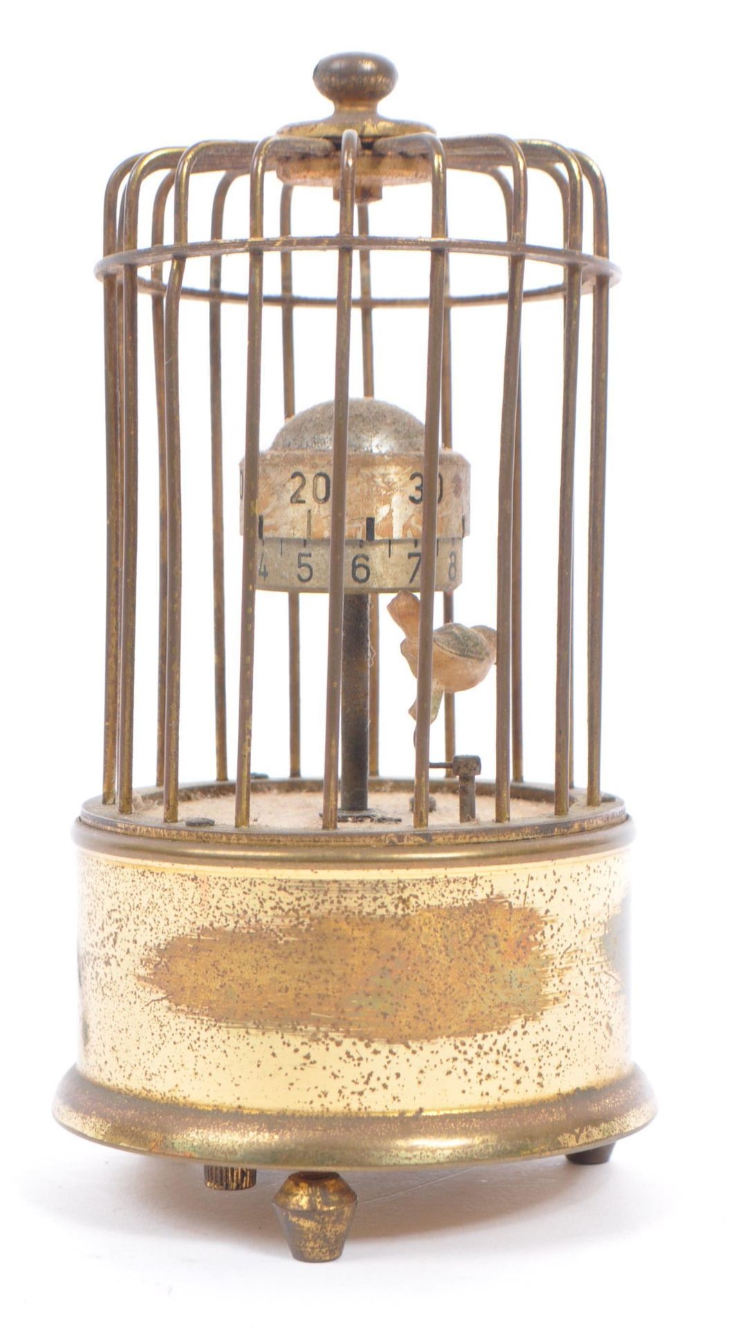 1950S MID CENTURY GERMAN KAISER ORBITAL BIRD CAGE CLOCK - Image 4 of 6