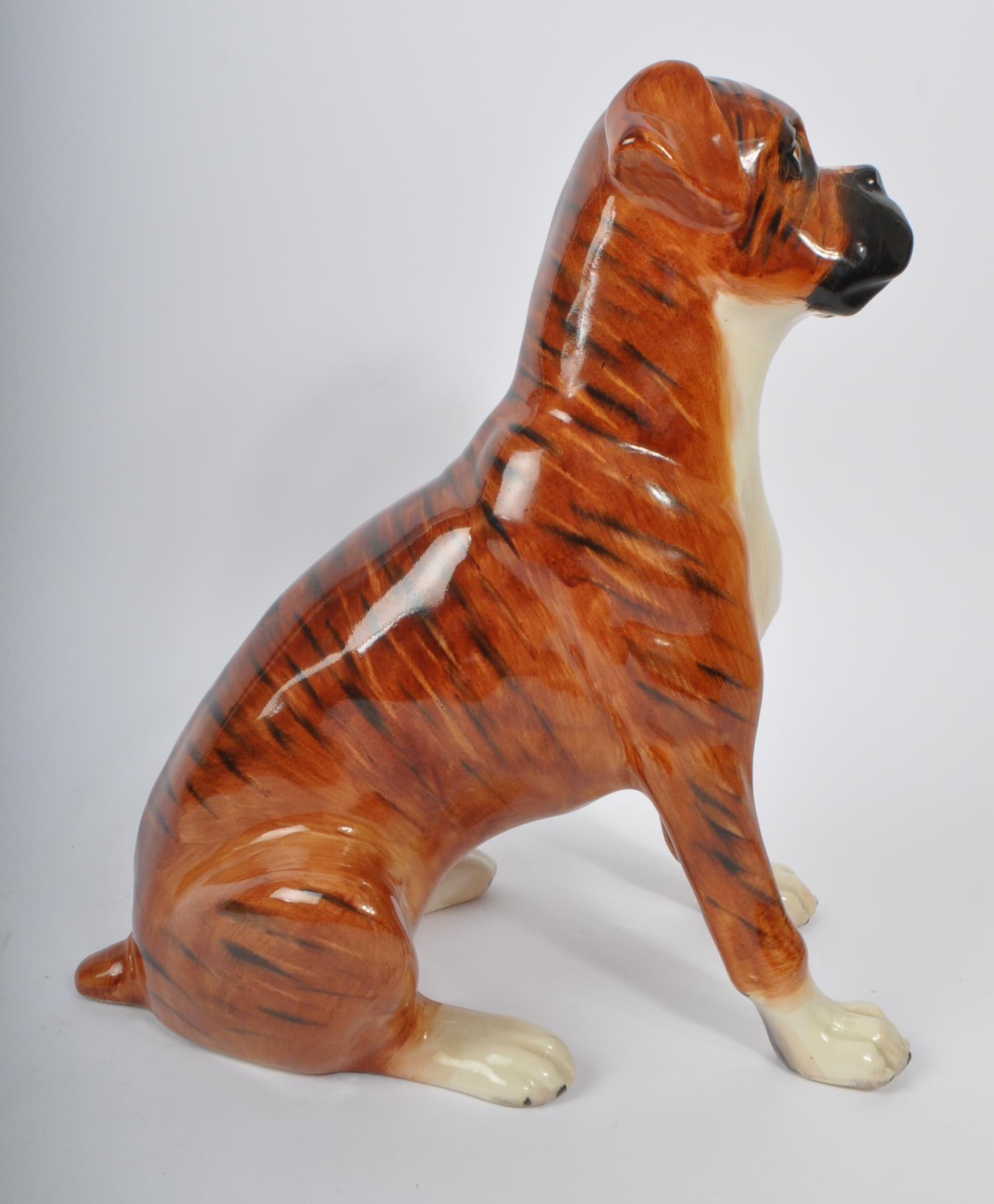 JUST CATS & CO - CERAMIC BOX DOG FIGURE - STOKE ON TRENT - Image 3 of 6