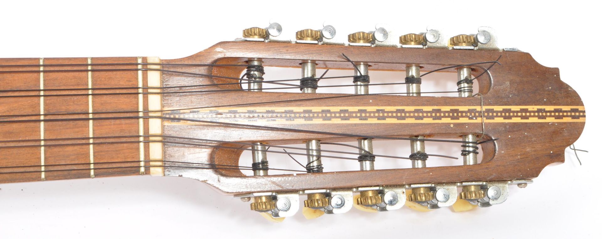 TEN STRING SOUTH AMERICAN ELECTRIC CHARANGO GUITAR - Image 3 of 6