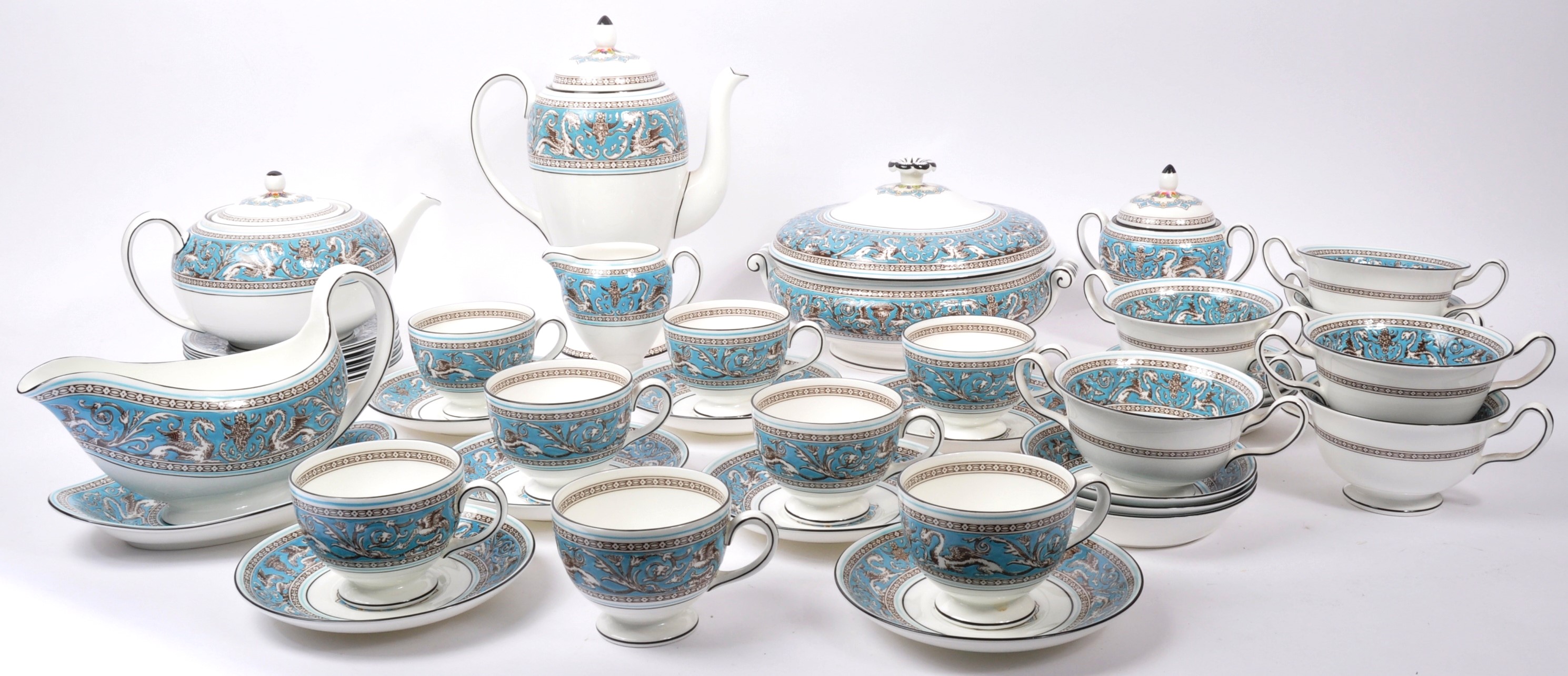 WEDGWOOD - FLORENTINE TEA AND COFFEE SERVICE