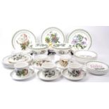 COLLECTION OF PORTMEIRION BOTANIC GARDEN DINNER / TEA SERVICE