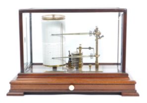 NEGRETTI & ZAMBRA - CIRCA. 1930S MAHOGANY CASED BAROMETER