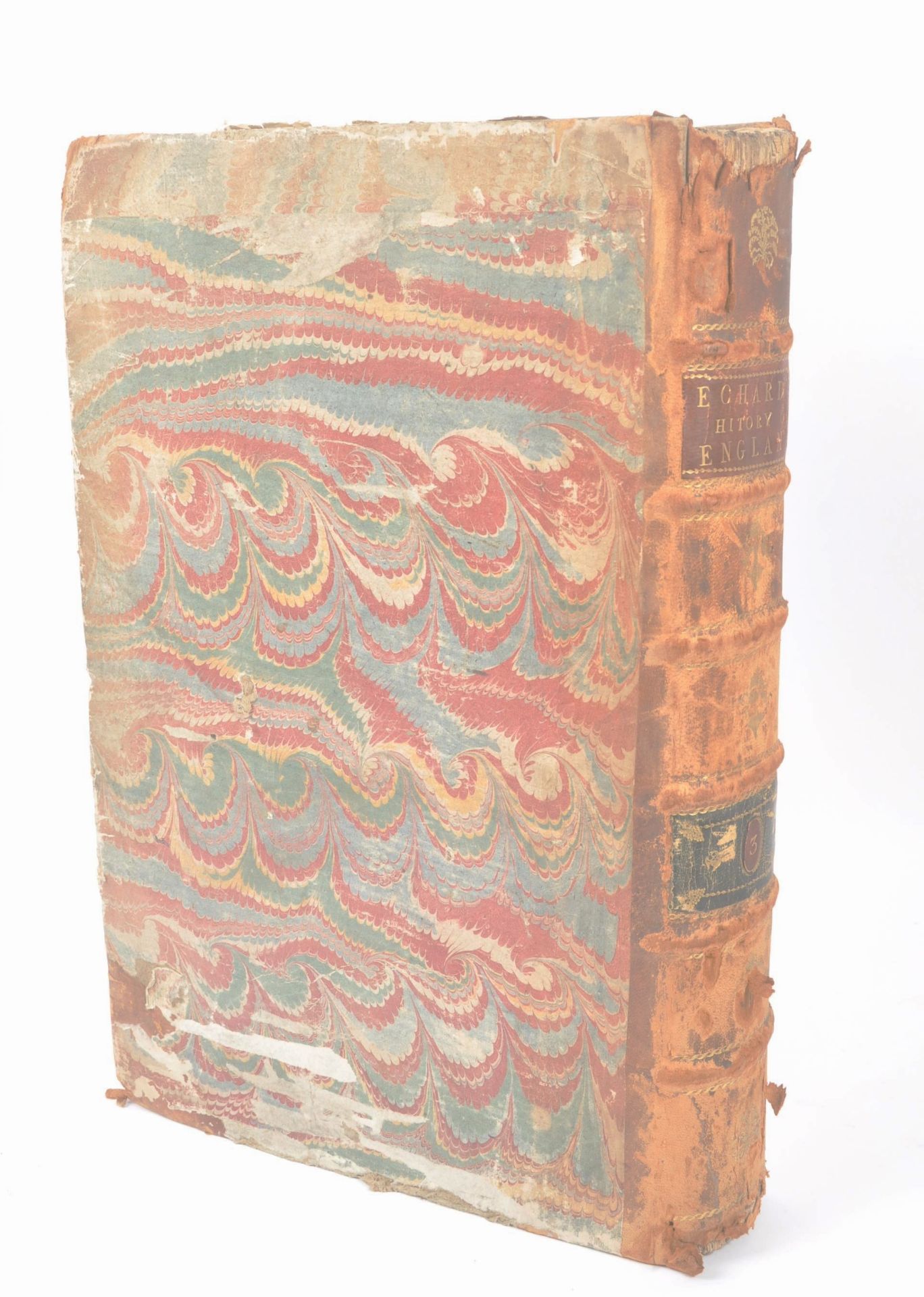 18TH CENTURY BOOK BY LAURENCE ECHARD - HISTORY OF ENGLAND - Image 4 of 6