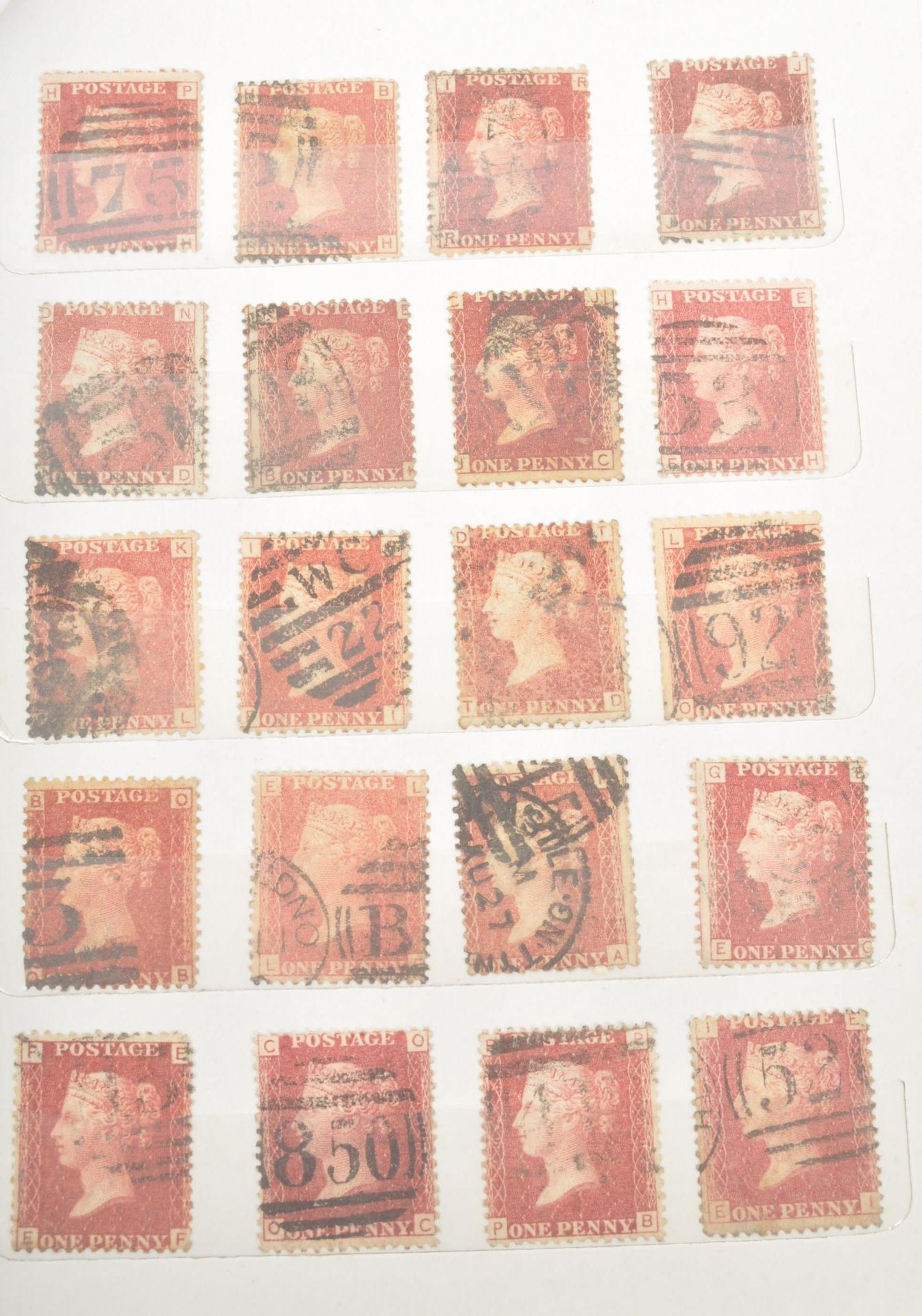 COLLECTION OF GREAT BRITAIN QUEEN VICTROAIN ISSUES STAMPS - Image 4 of 4