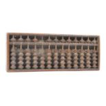 EARLY 20TH CENTURY CHINESE WOOD ABACUS