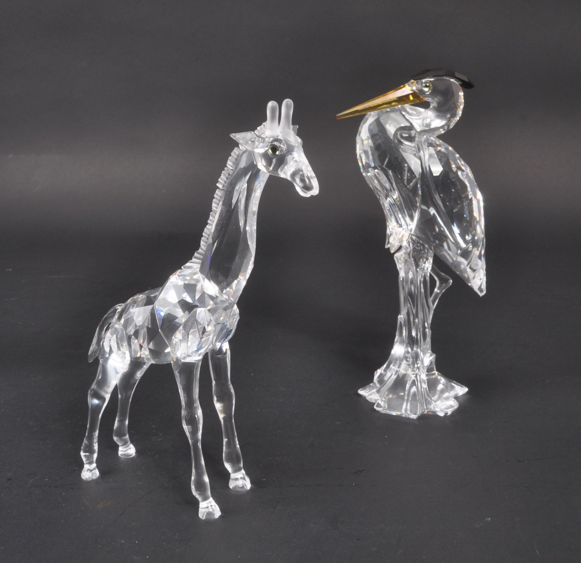 SWAROVSKI - FIVE SILVER CRYSTAL ANIMAL FIGURES - Bild 3 aus 9