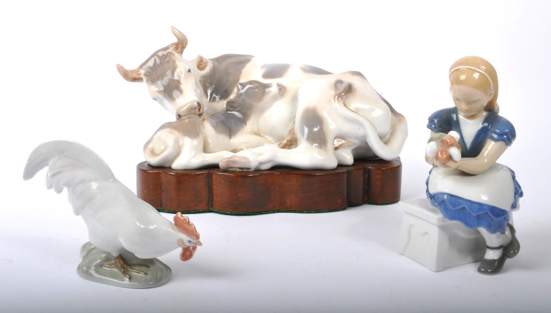 ROYAL COPENHAGEN - COLLECTION OF PORCELAIN FIGURINES