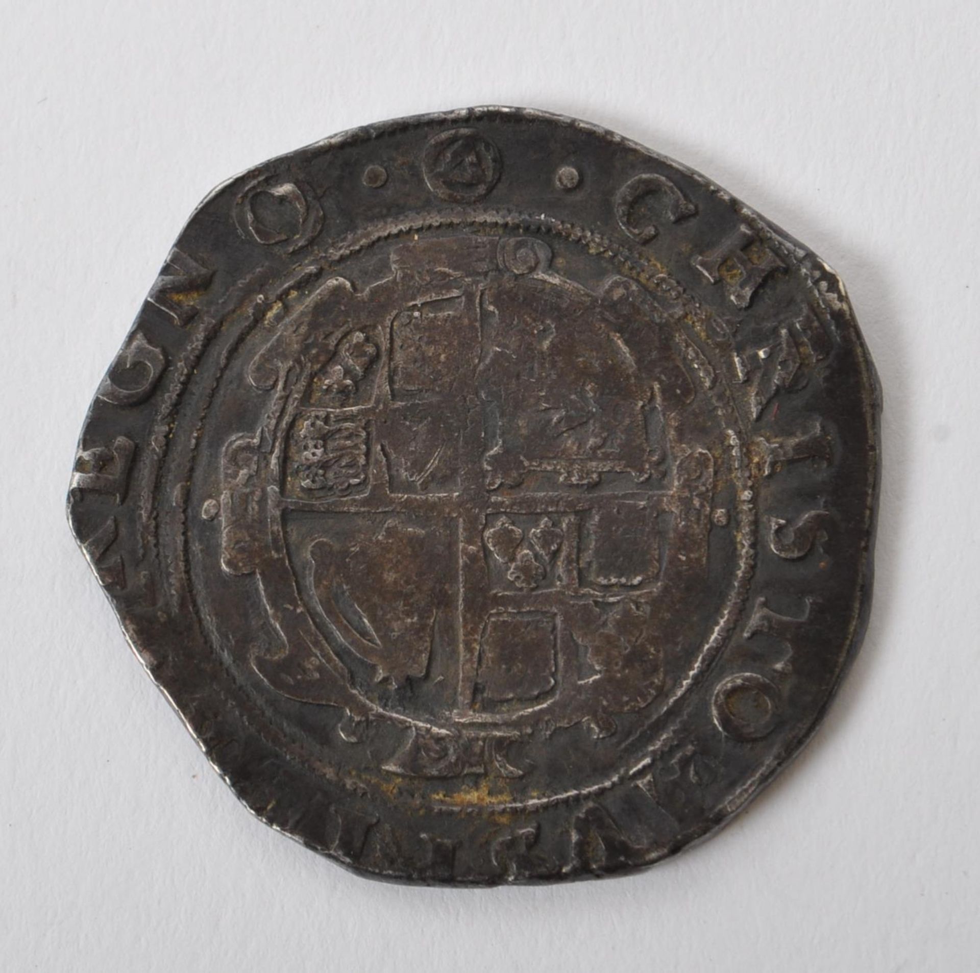 UNITED KINGDOM - CHARLES I SILVER HALF CROWN 1646 - Image 2 of 2