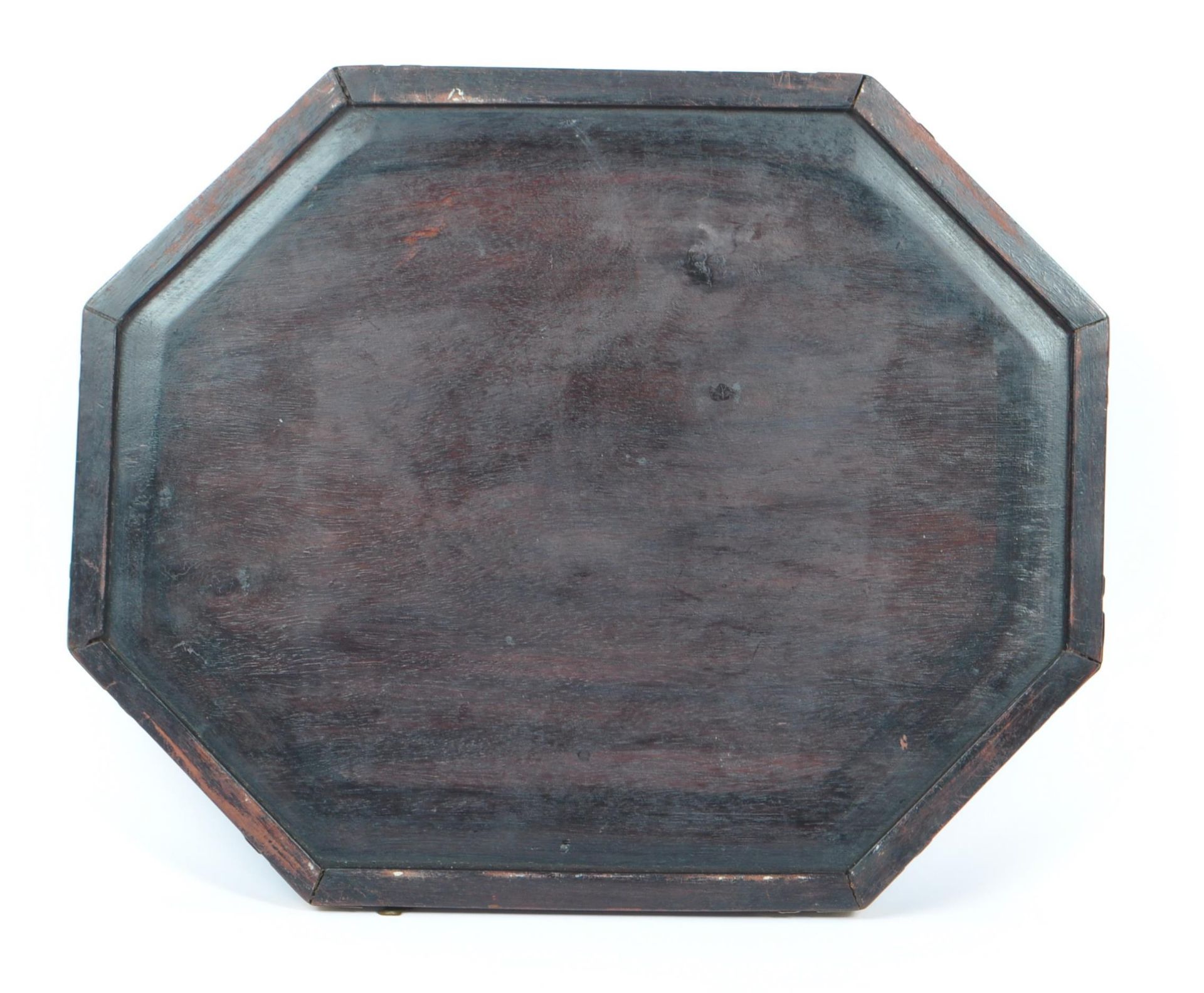 19TH / EARLY 20TH CENTURY CHINESE BRASS MOUNTED TRAY - Image 6 of 6