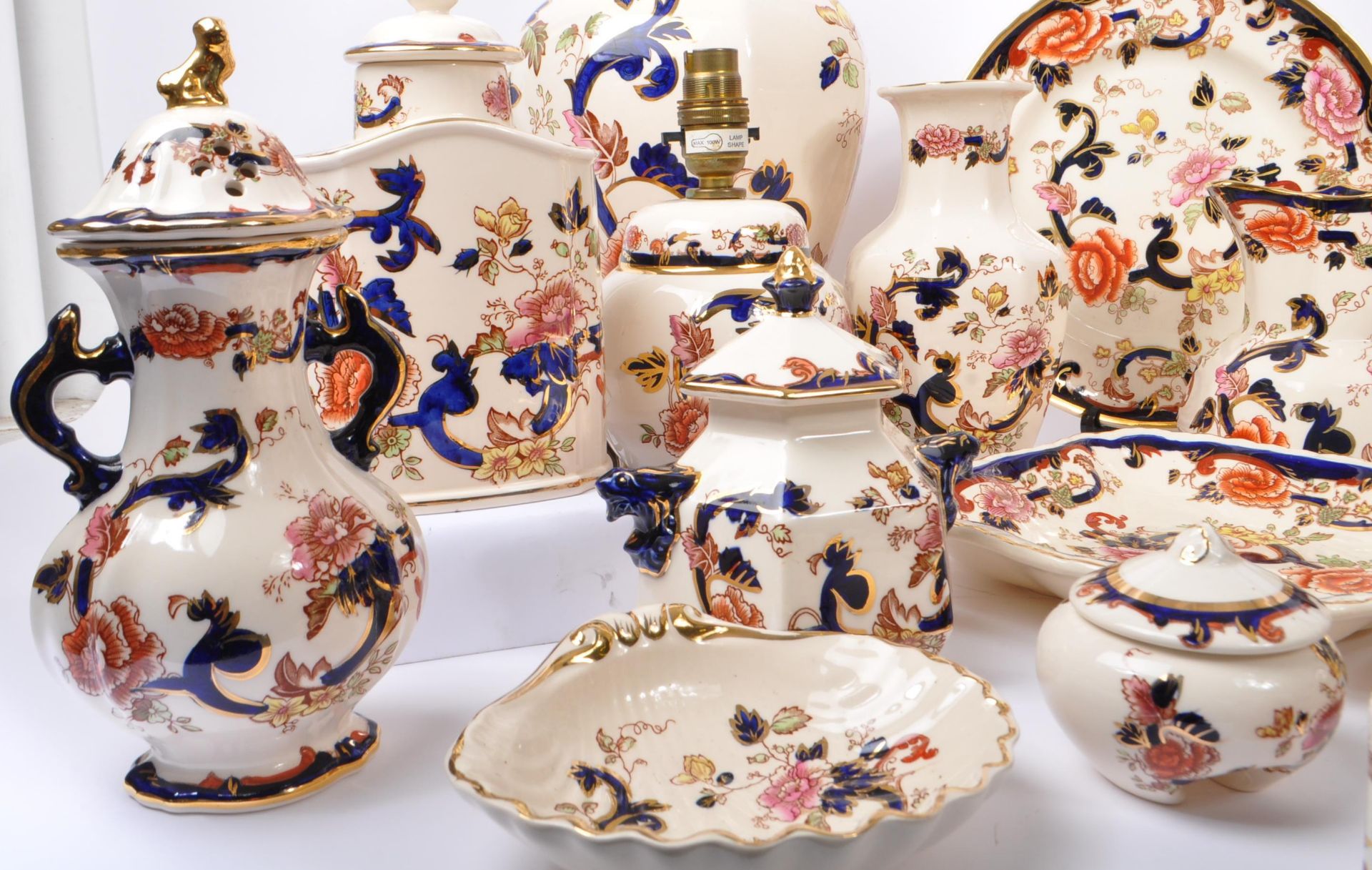 MASON'S - COLLECTION OF MANDALAY PATTERN PORCELAIN ITEMS - Image 6 of 8