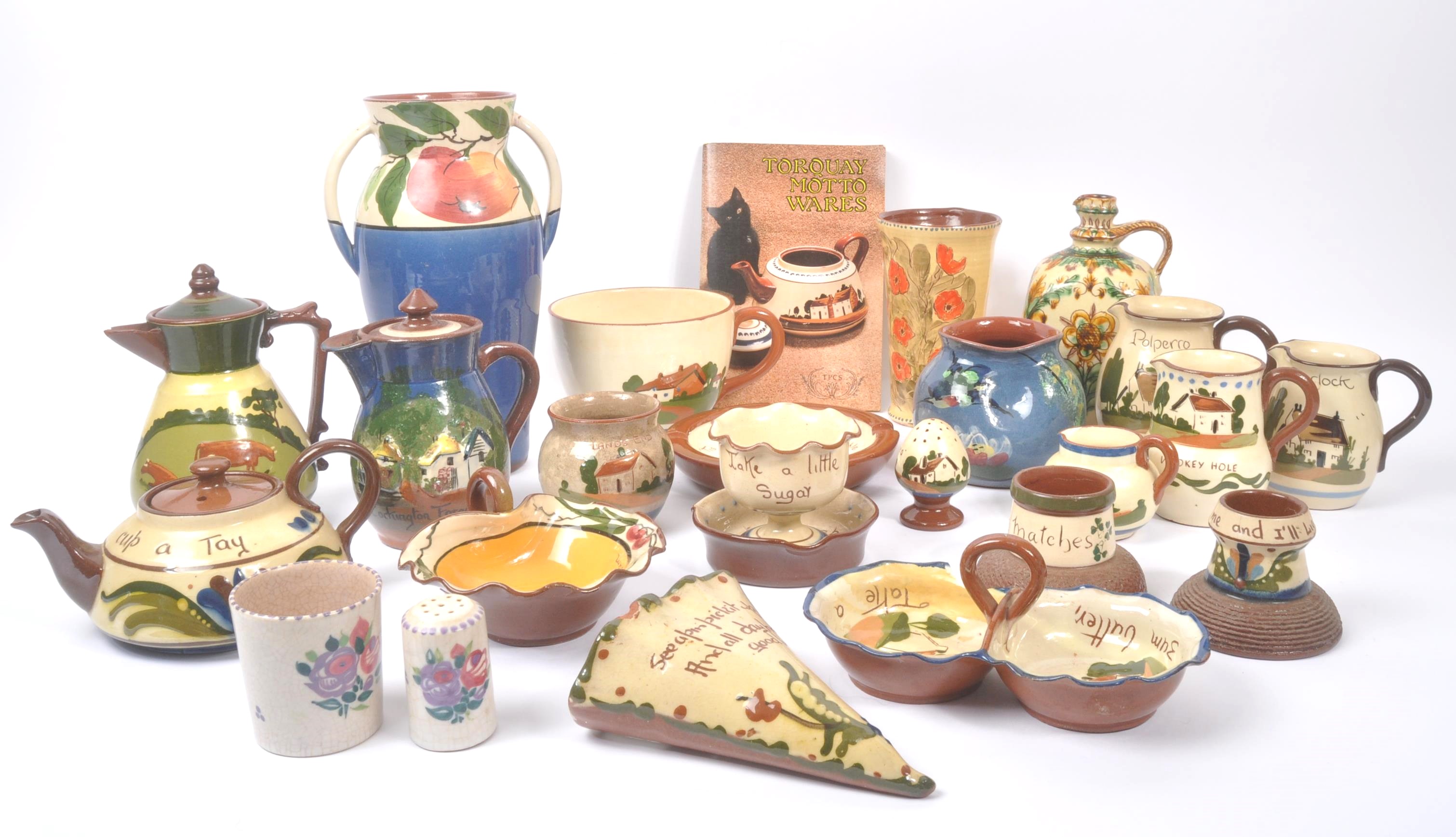 TORQUAY POTTERY / MOTTO WARES - COLLECTION OF CERAMIC