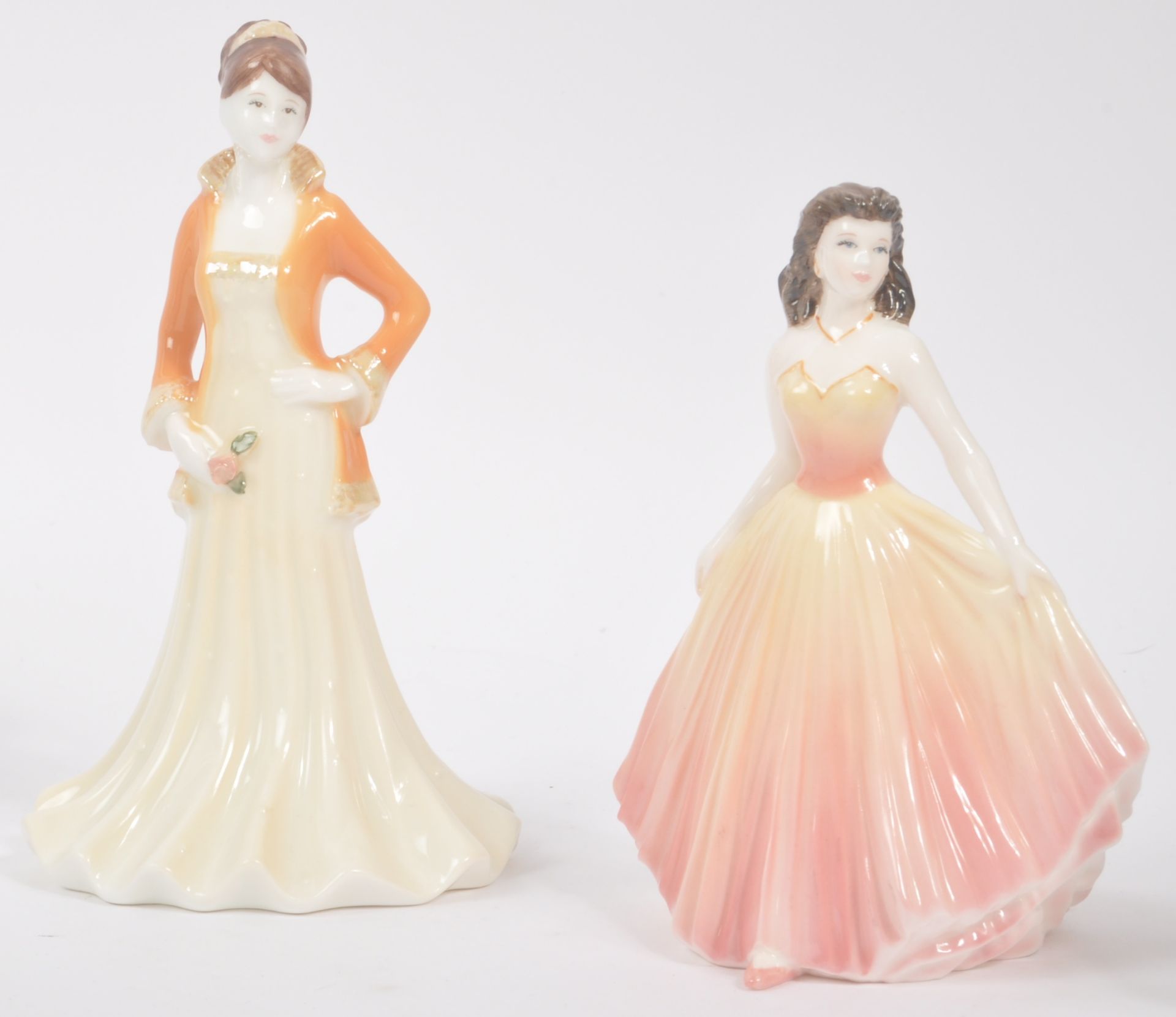 COALPORT - COLLECTION OF PORCELAIN FEMALE LADY FIGURINES - Image 6 of 9